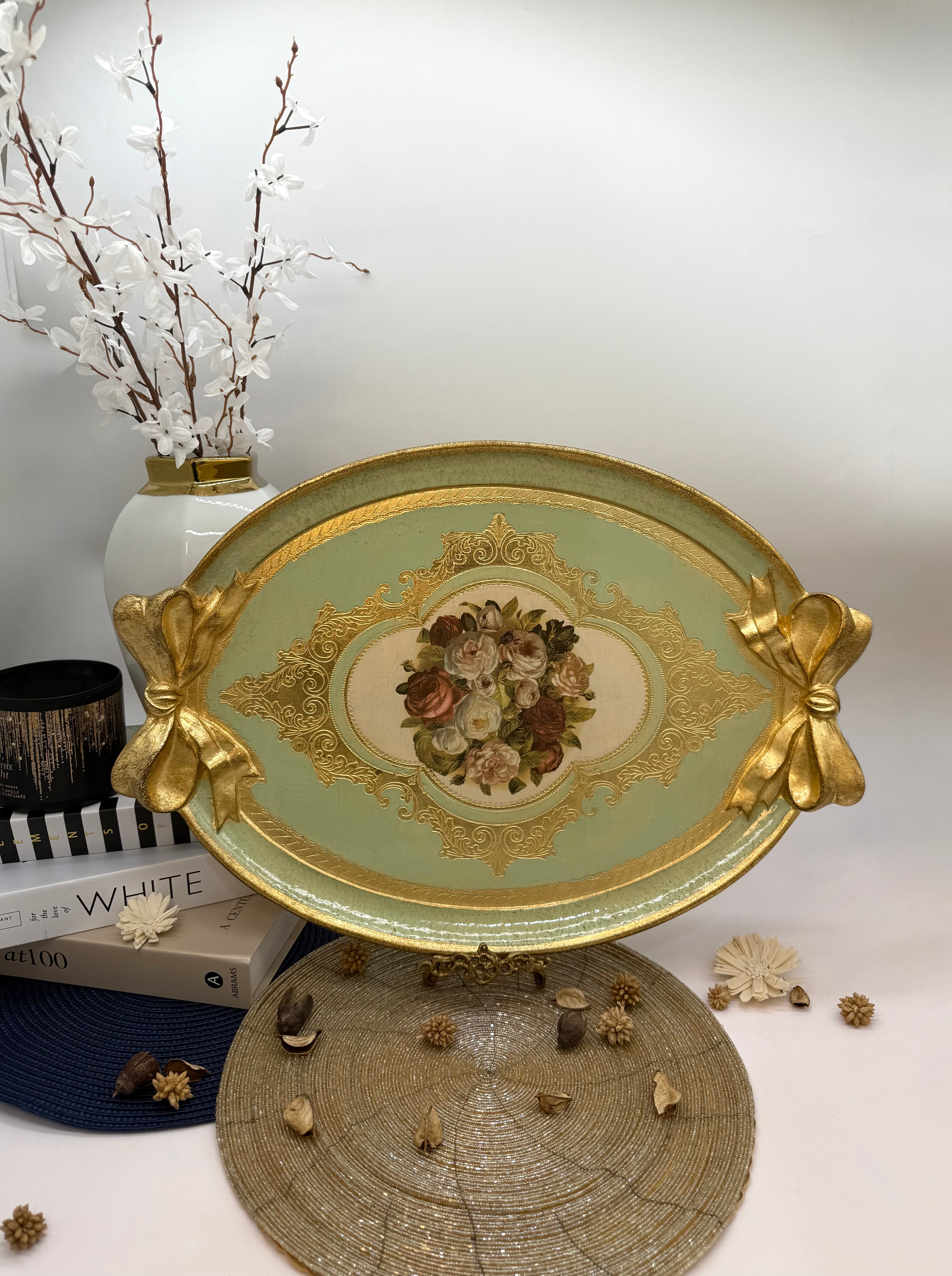 L&M Italian Wooden Tray