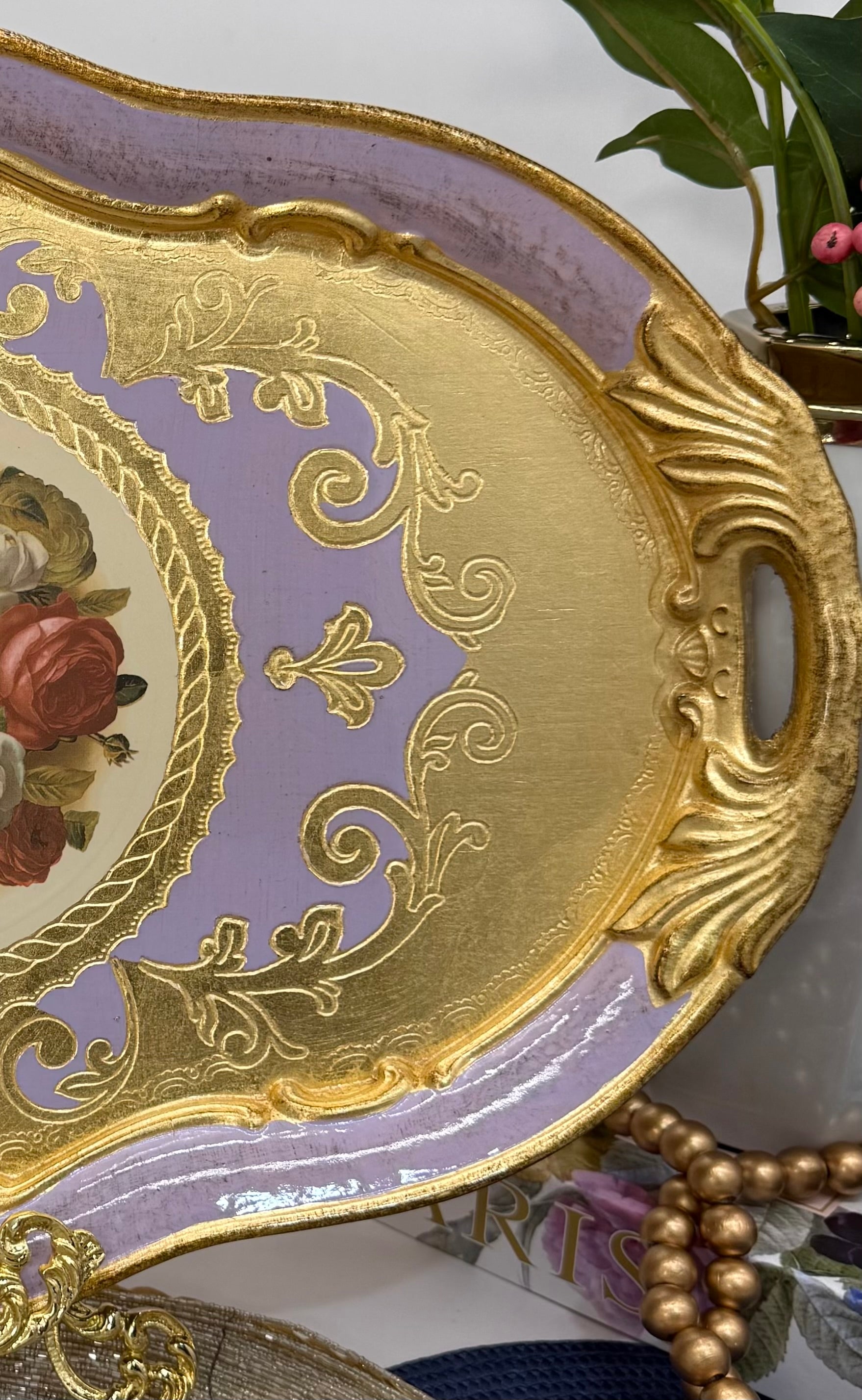 L&M Italian Wooden Tray