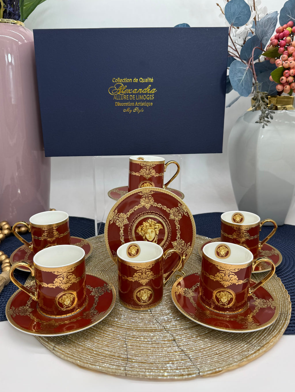 Limoges Coffee Set (6 Pieces)