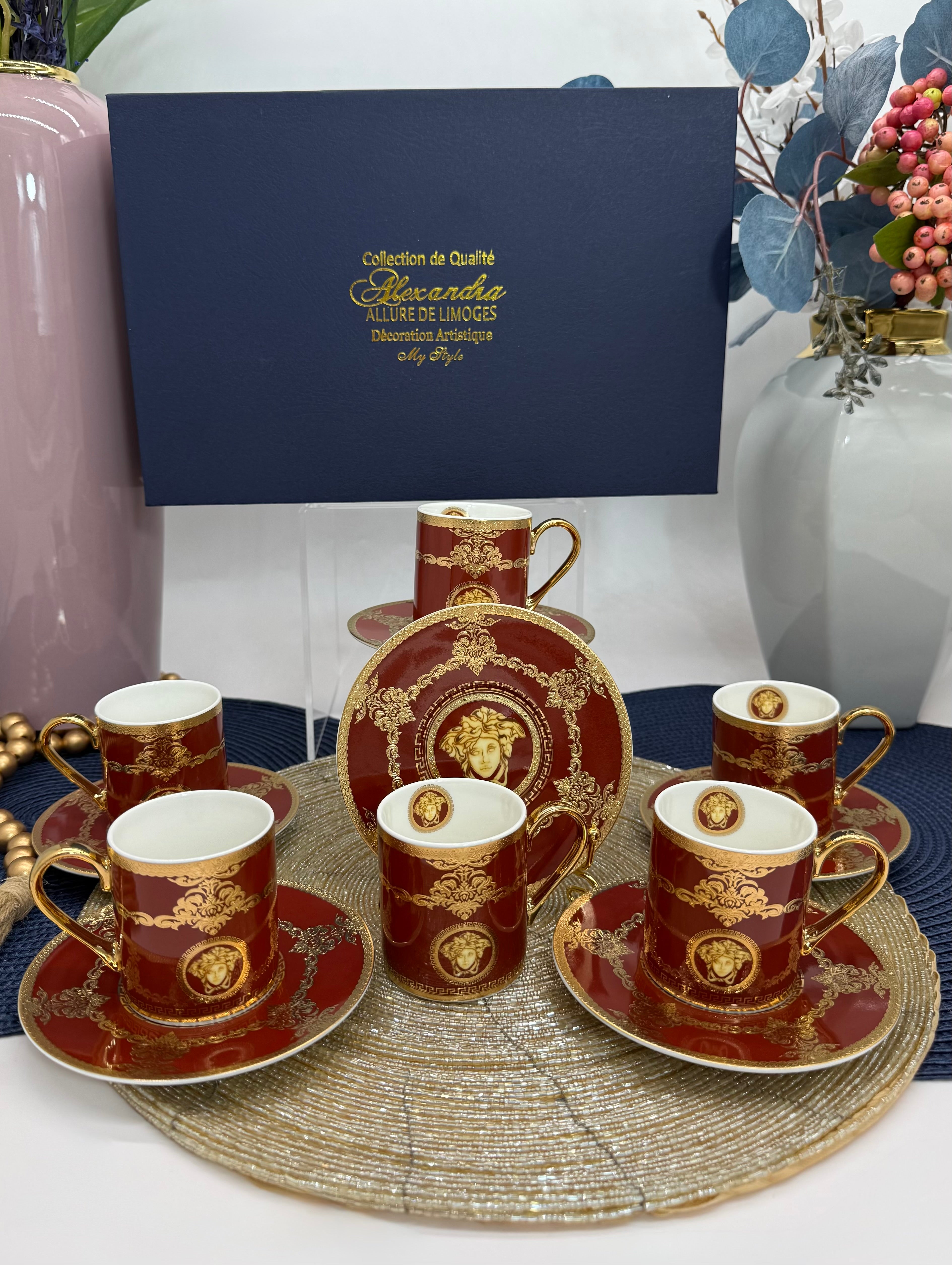 Limoges Coffee Set (6 Pieces)