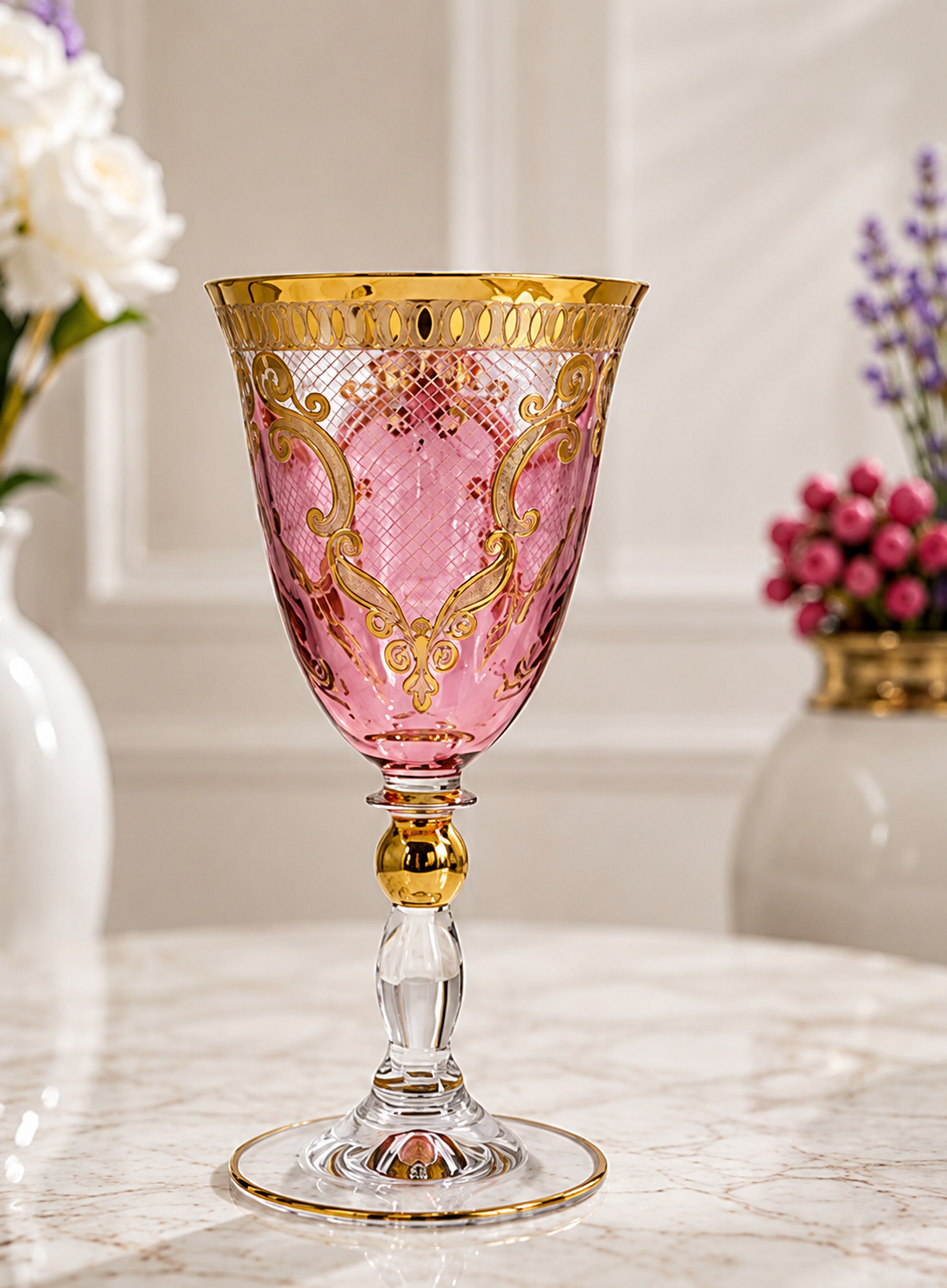 Combi Multicolor Glass Cups (6 Pieces)