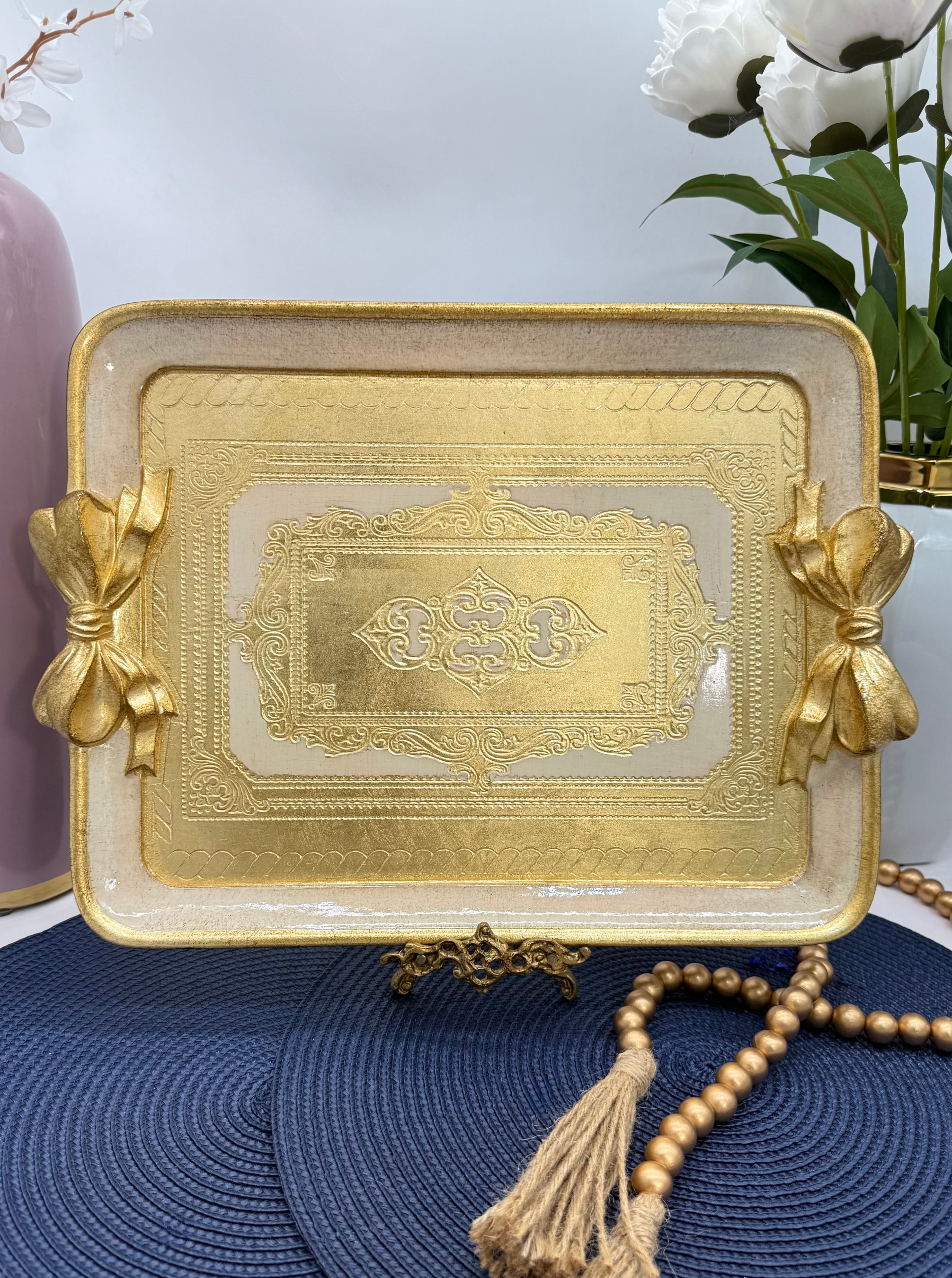 L&M Italian Wooden Tray (Medium)