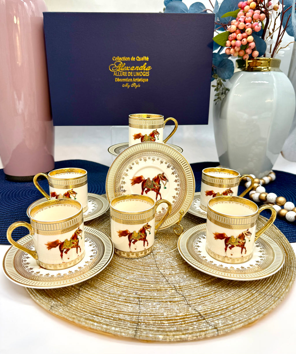 Limoges Coffee Set (6 Pieces)