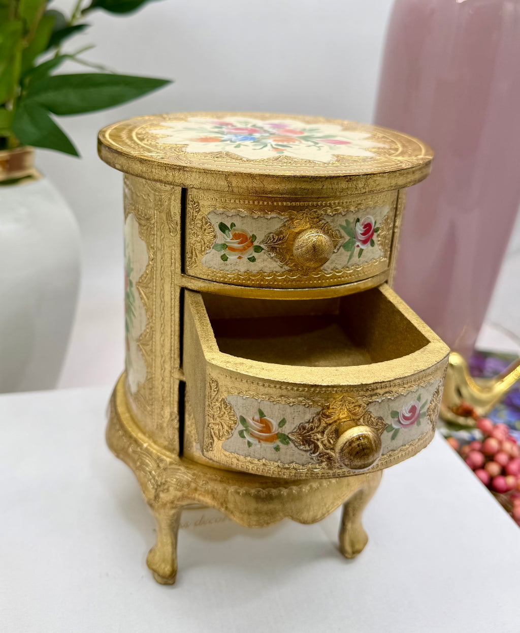 L&M Italian Wooden Jewelry Box