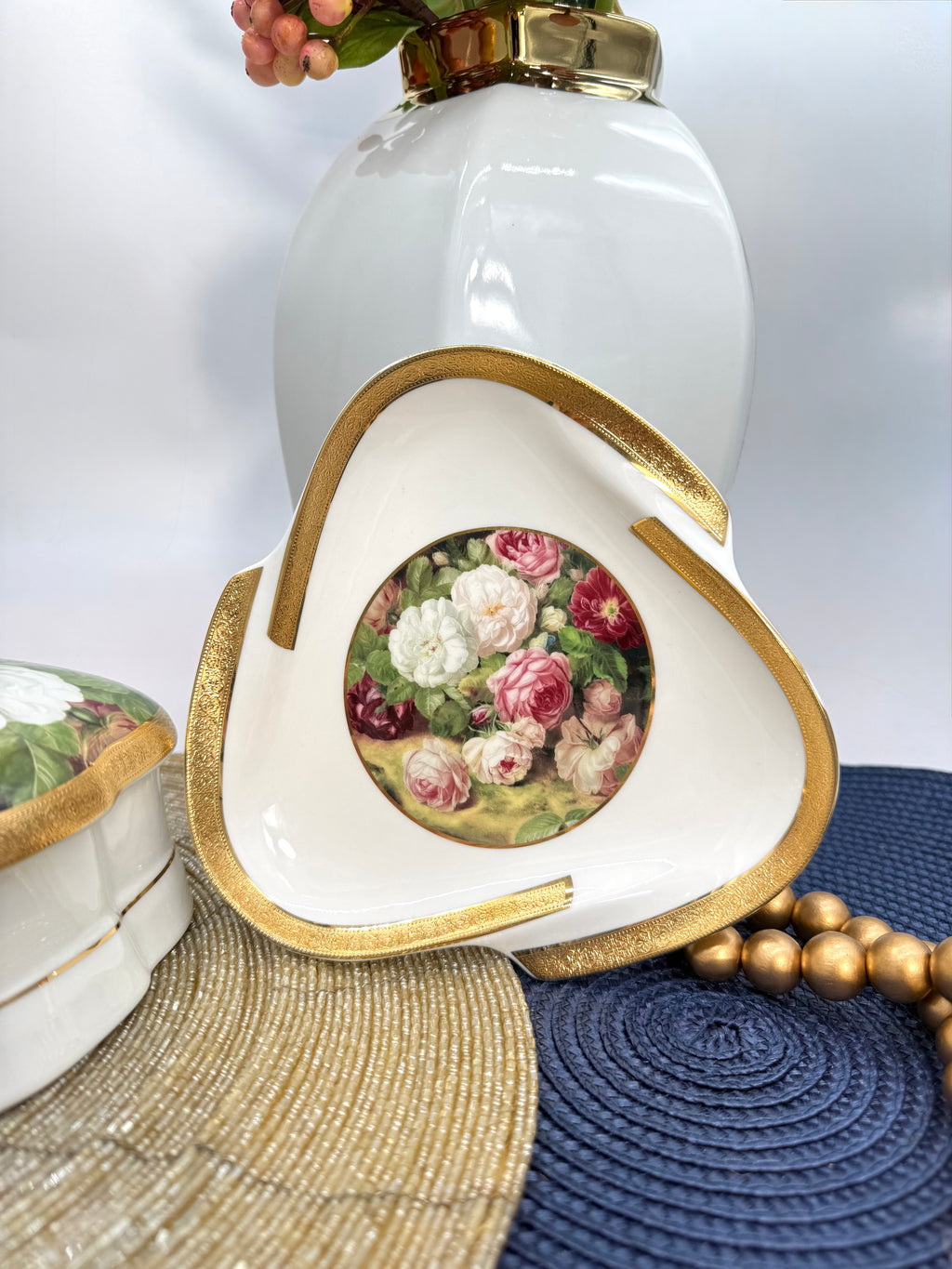 Limoges Serving Set (Box & 2 Plates)