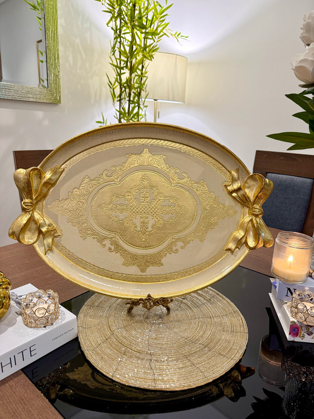 L&M Italian Wooden Tray