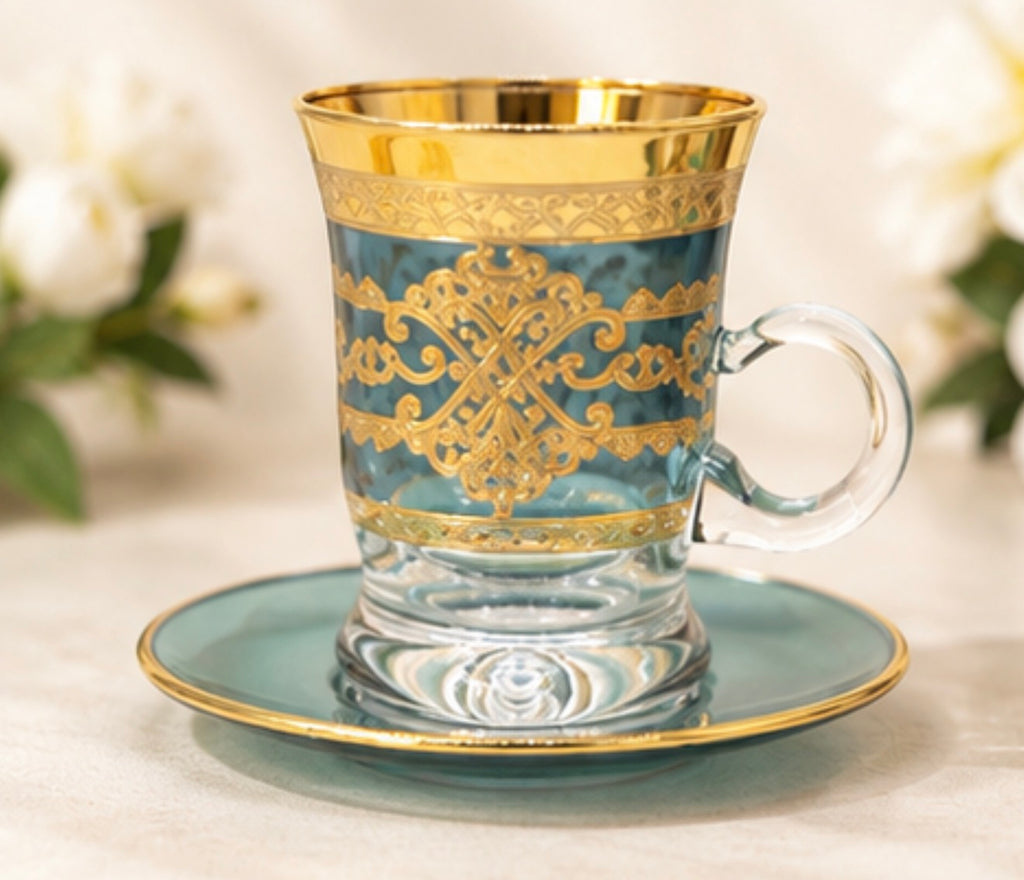 Combi Multicolor Tea Cups (6 Pieces)