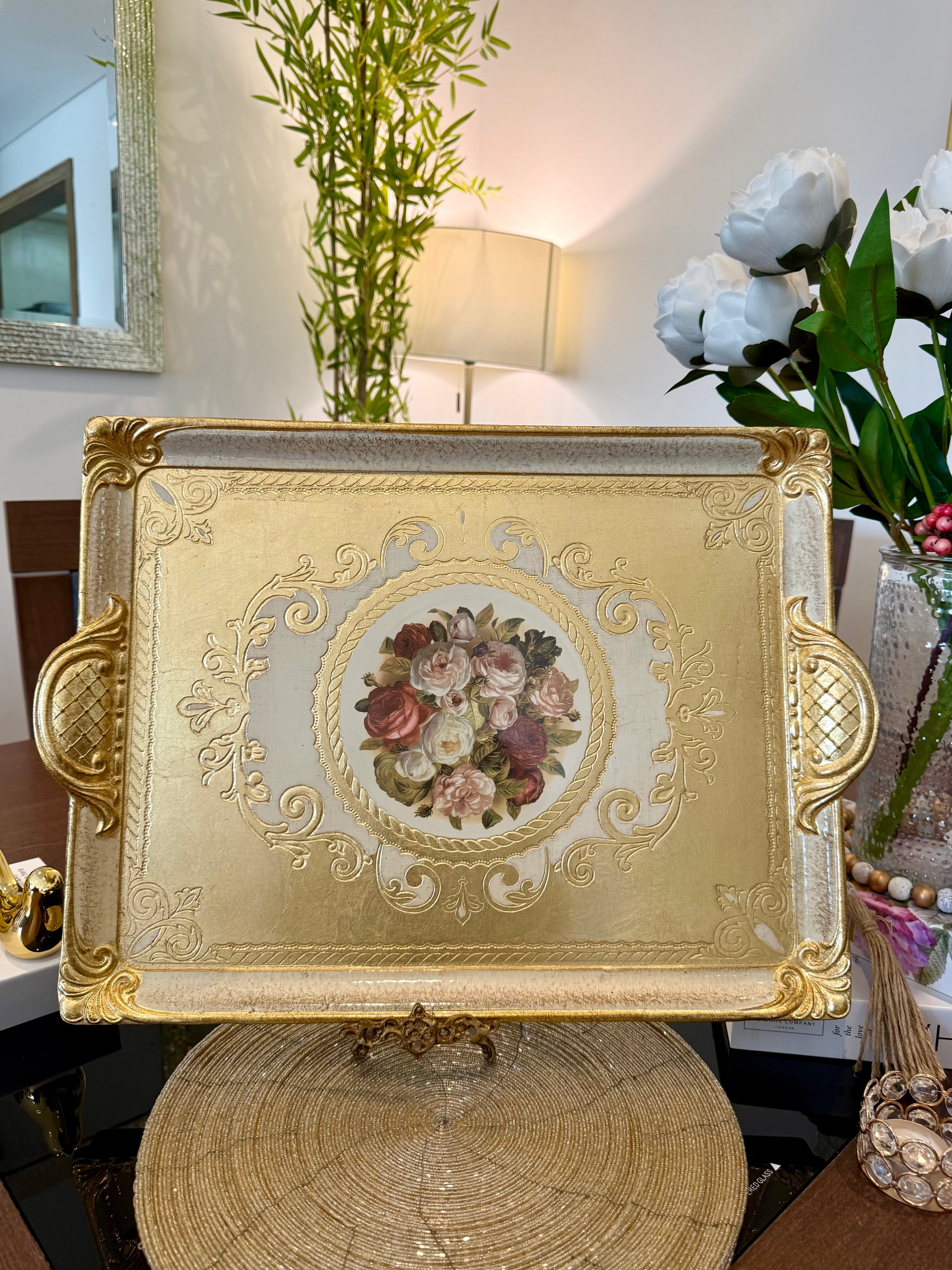 L&M Italian Wooden Tray