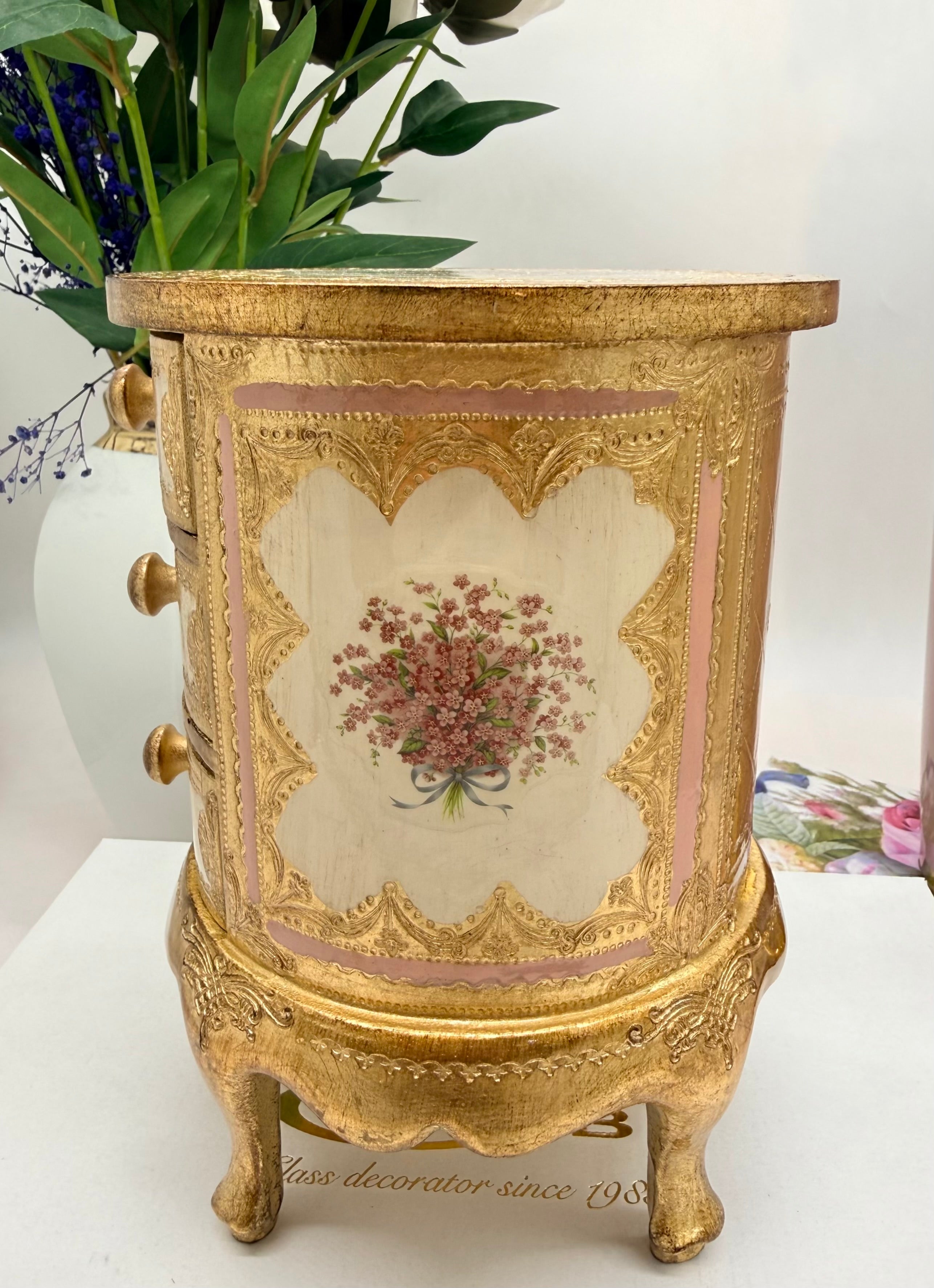 L&M Italian Wooden Jewelry Box