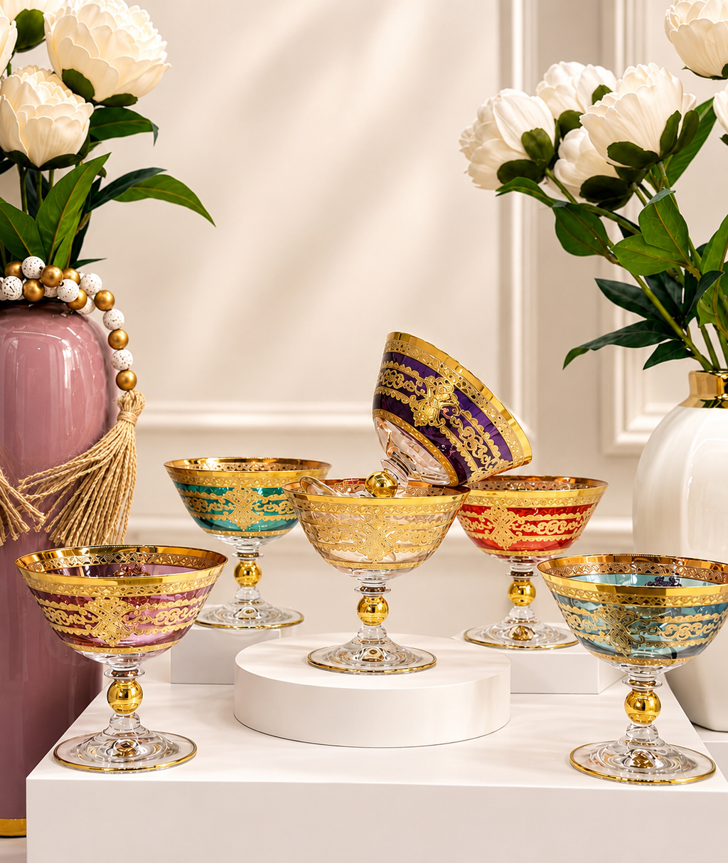 Combi Multicolor Serving Cups (6 Pieces)