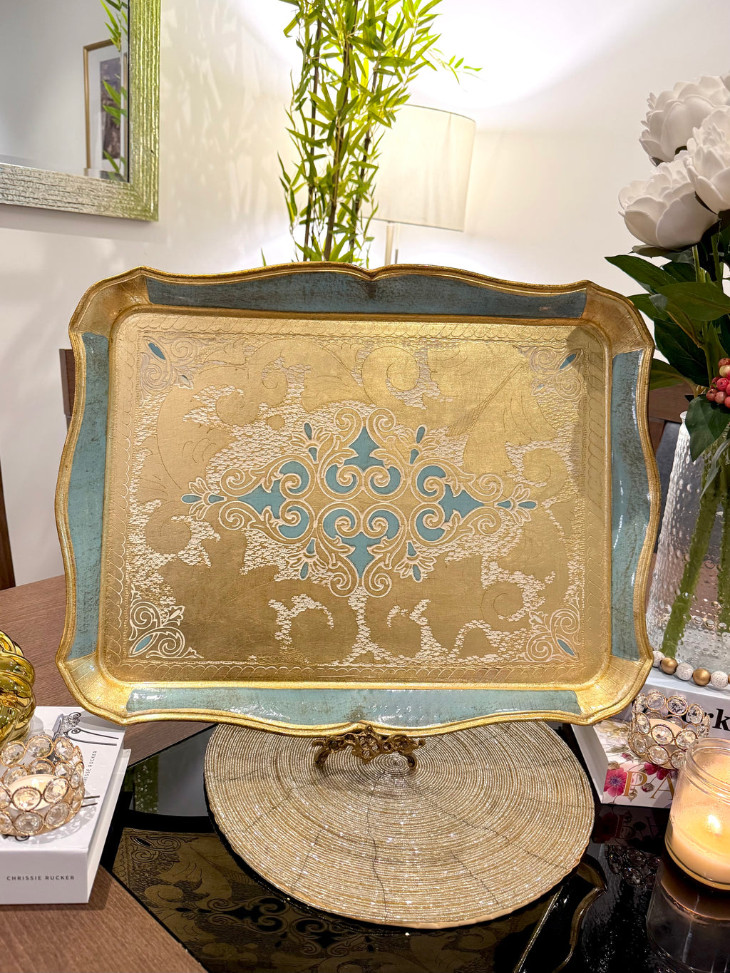 L&M Italian Wooden Tray
