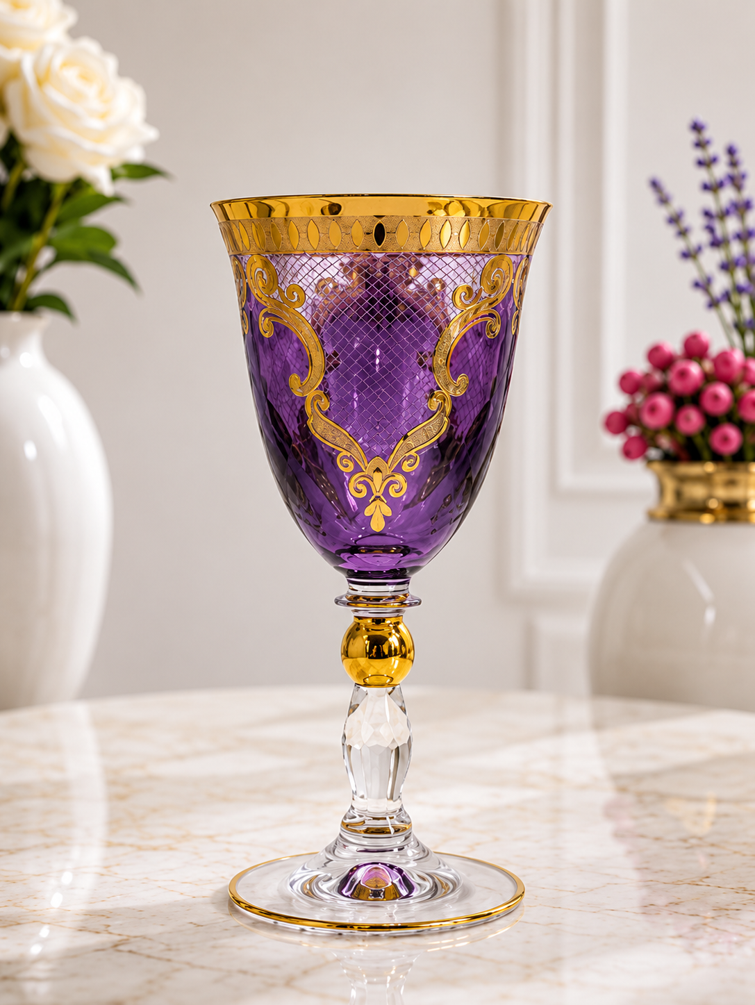Combi Multicolor Glass Cups (6 Pieces)