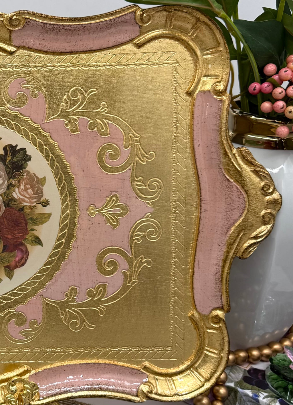 L&M Italian Wooden Tray