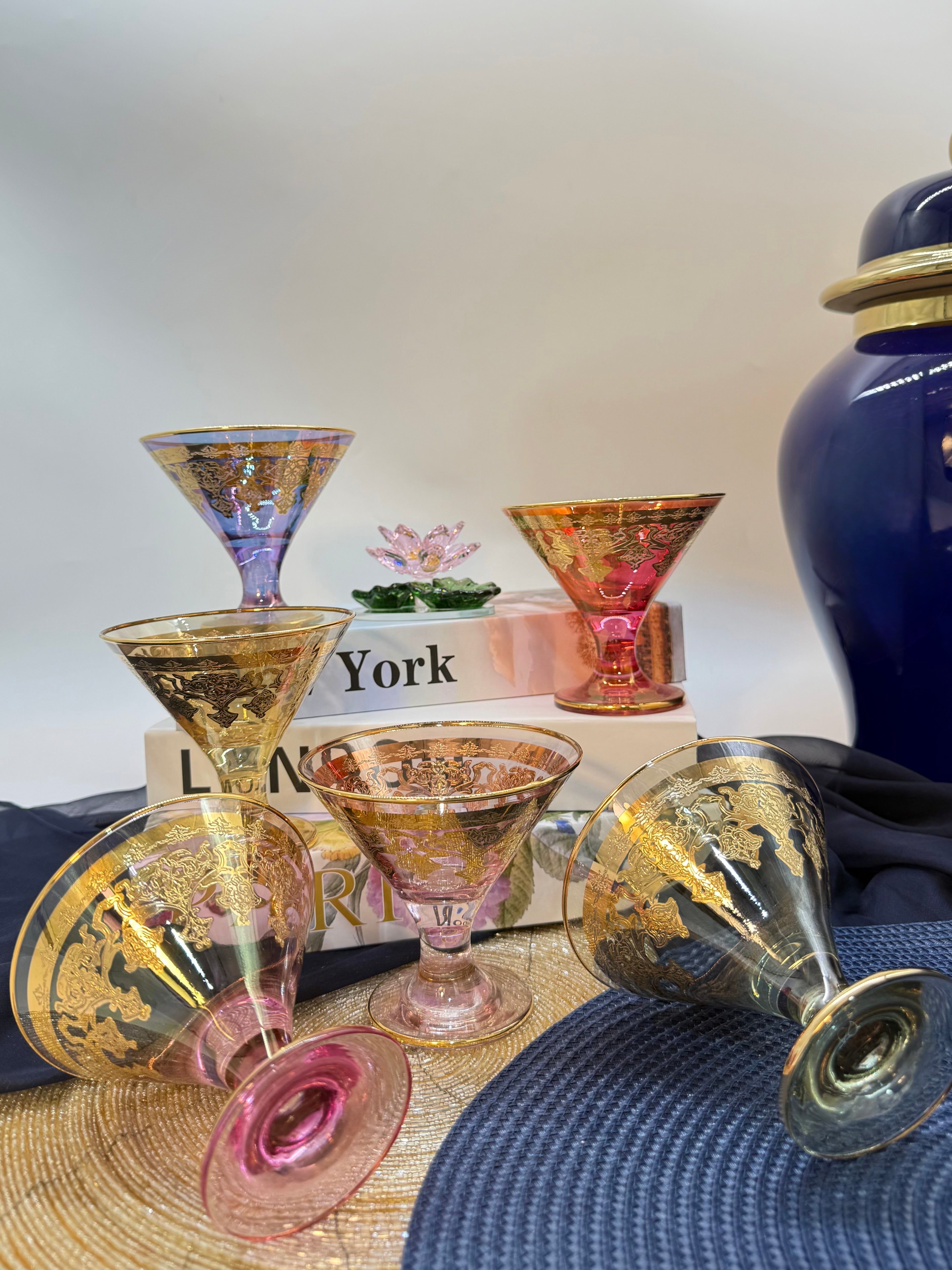 Glass Cups (6 Pieces)