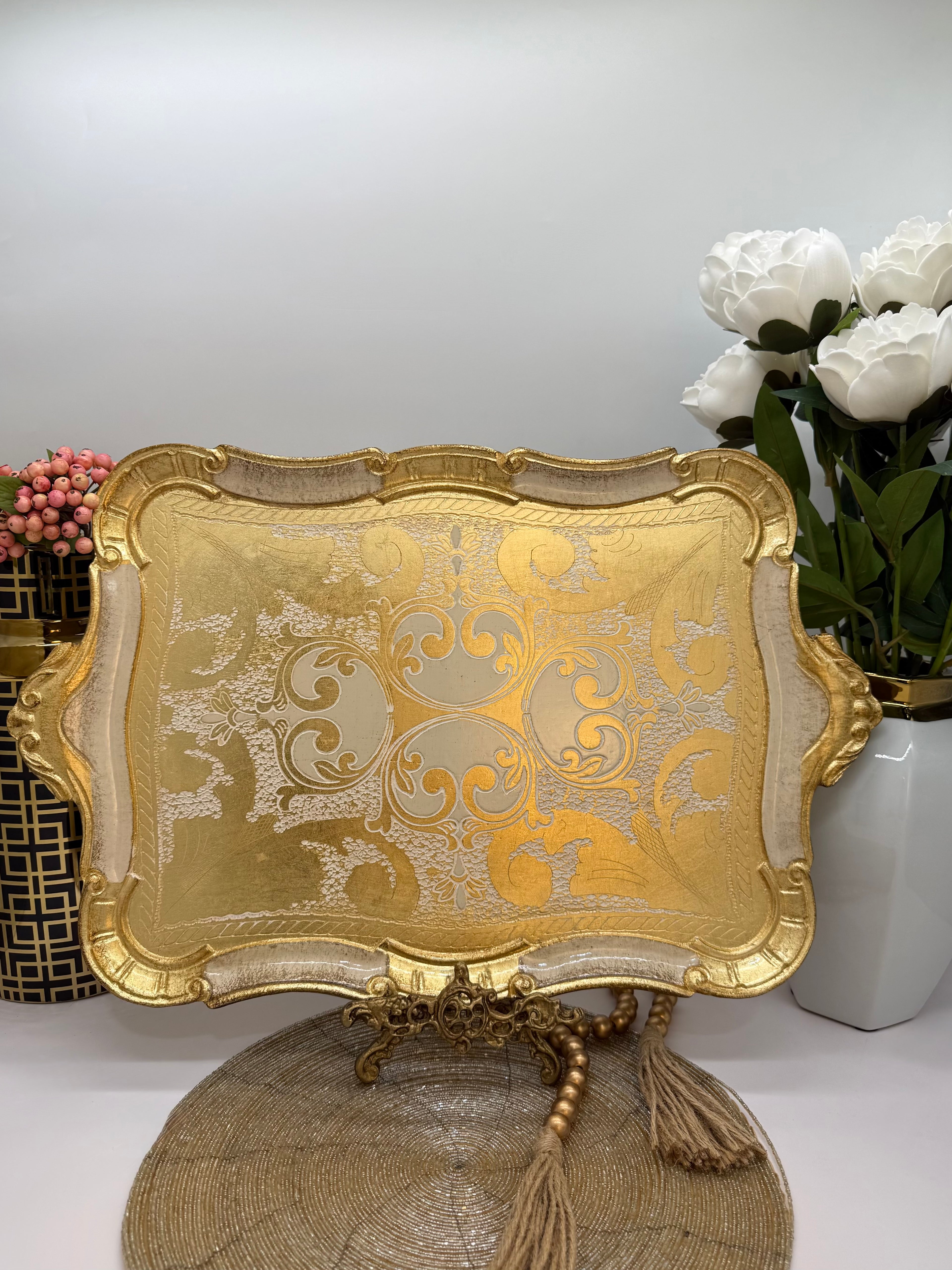 L&M Italian Wooden Tray