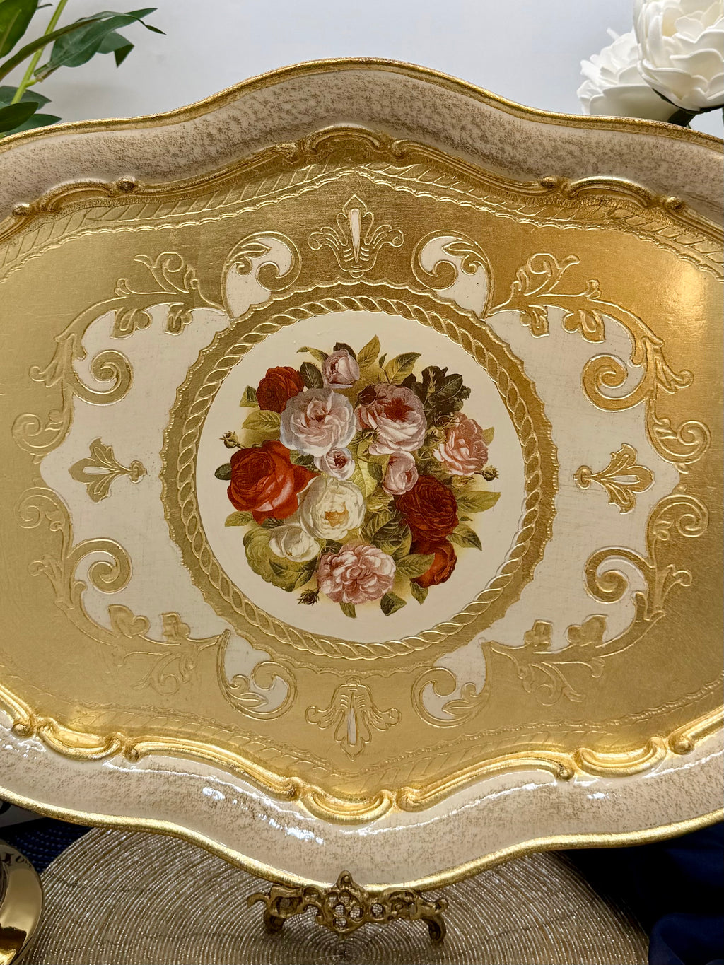 L&M Italian Wooden Tray
