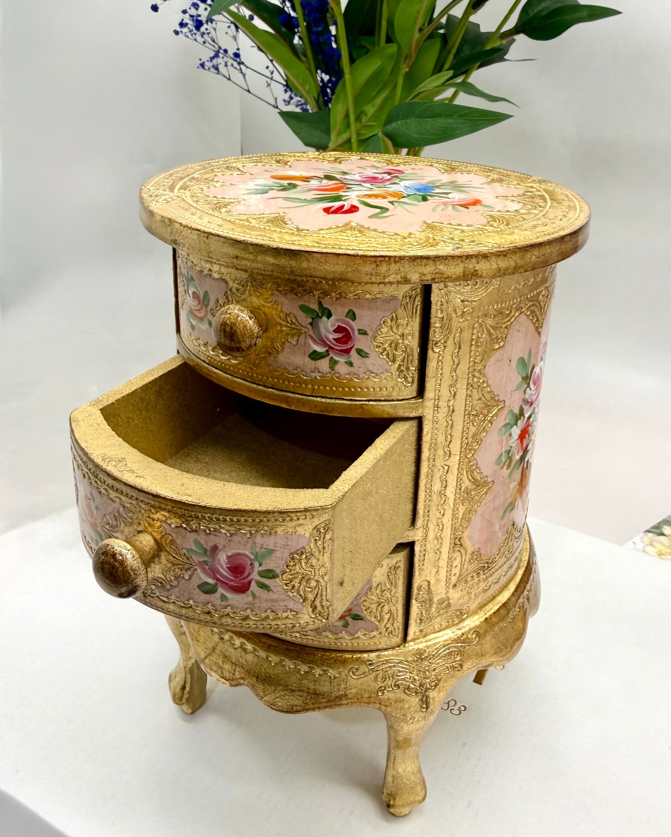 L&M Italian Wooden Jewelry Box