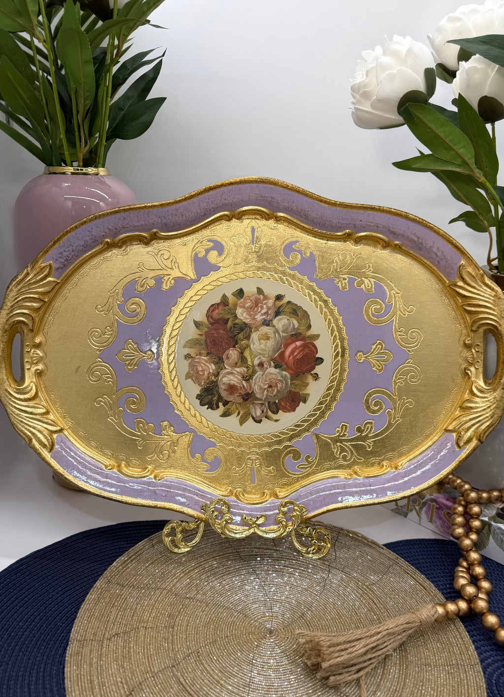 L&M Italian Wooden Tray