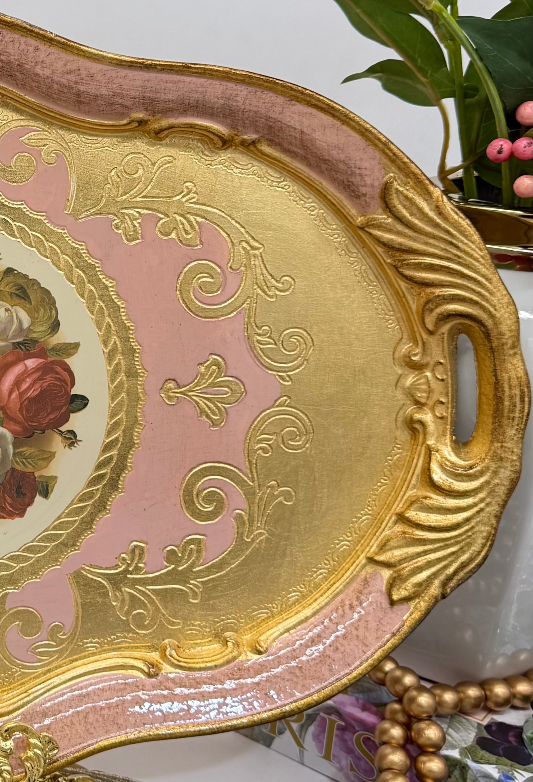 L&M Italian Wooden Tray