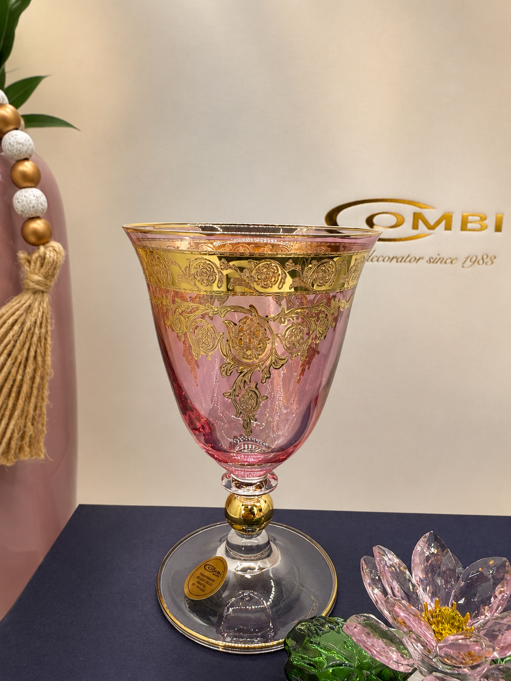 Combi Multicolor Glass Cups (6 Pieces)