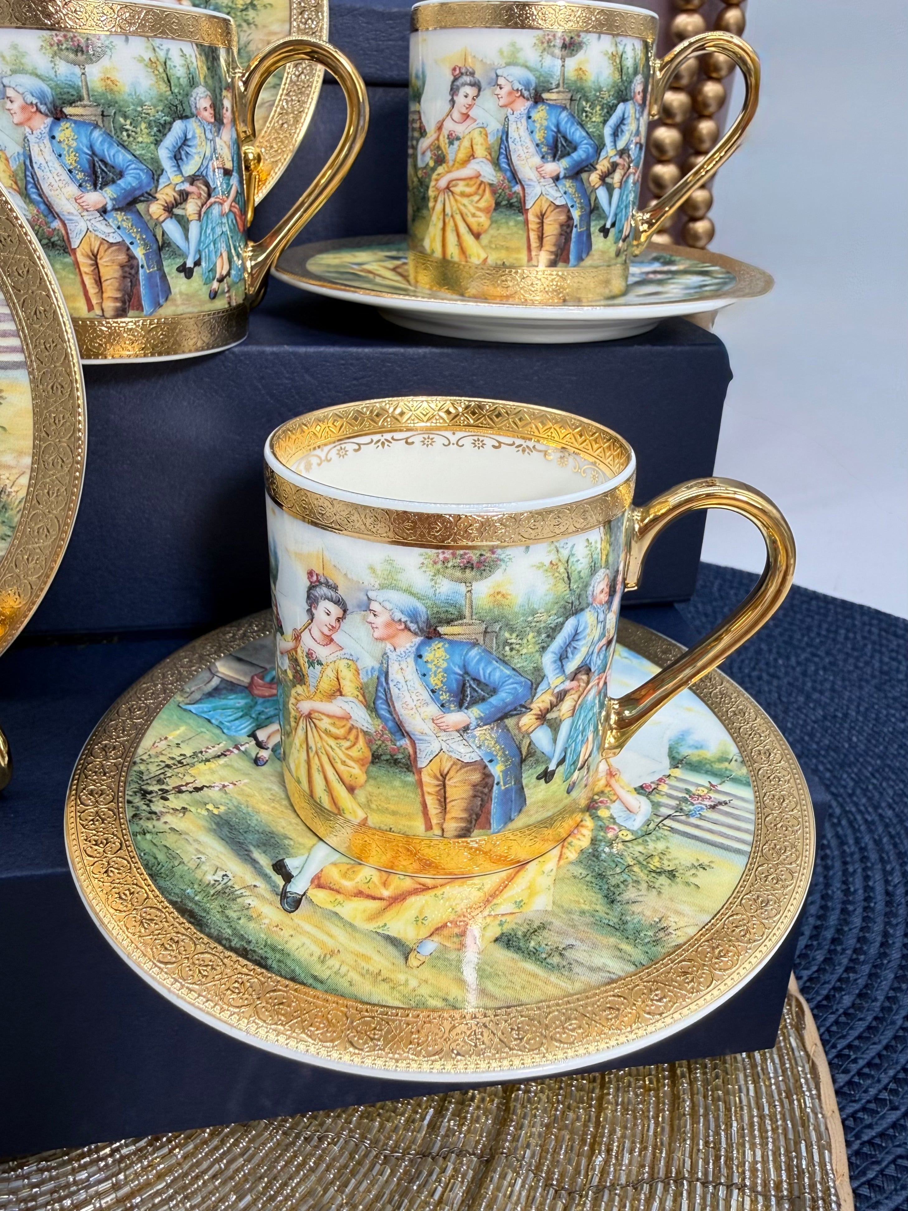 Limoges Coffee Set (6 Pieces)