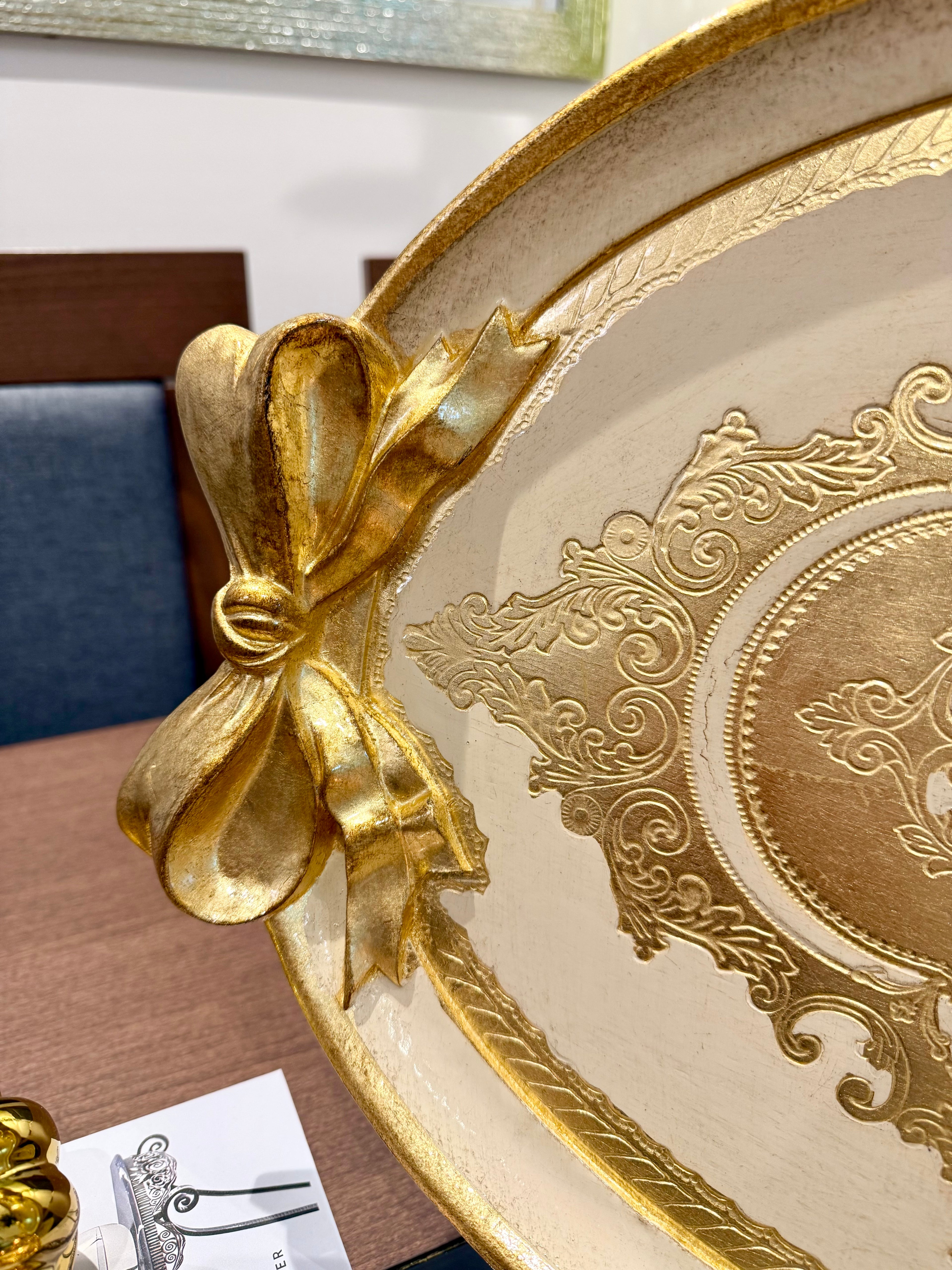 L&M Italian Wooden Tray