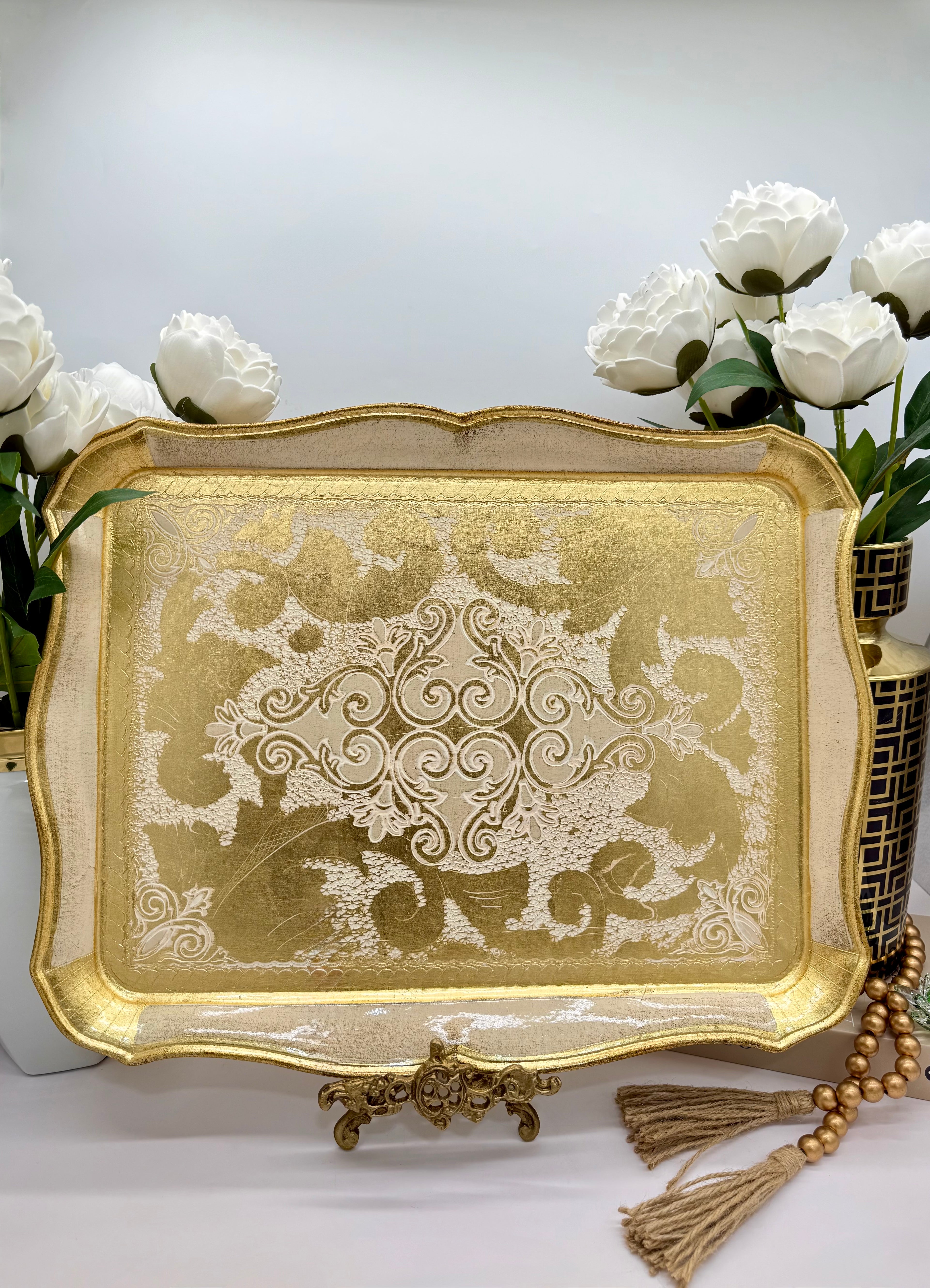 L&M Italian Wooden Tray