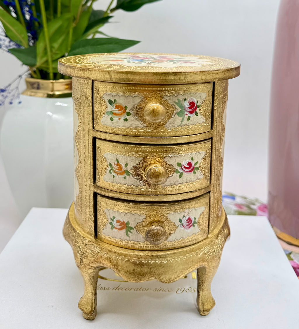 L&M Italian Wooden Jewelry Box