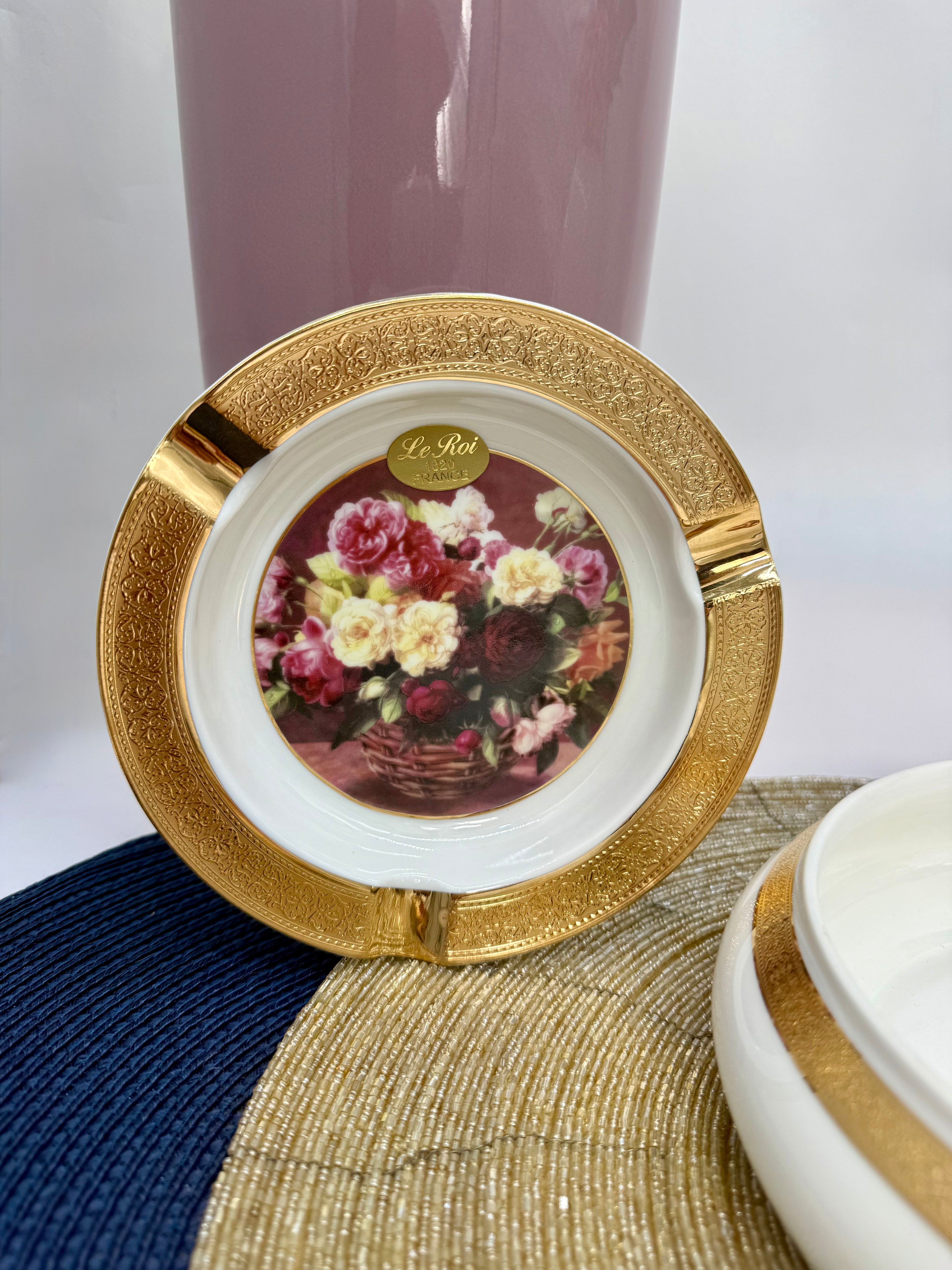 Limoges Serving Set (Box & 2 Plates)