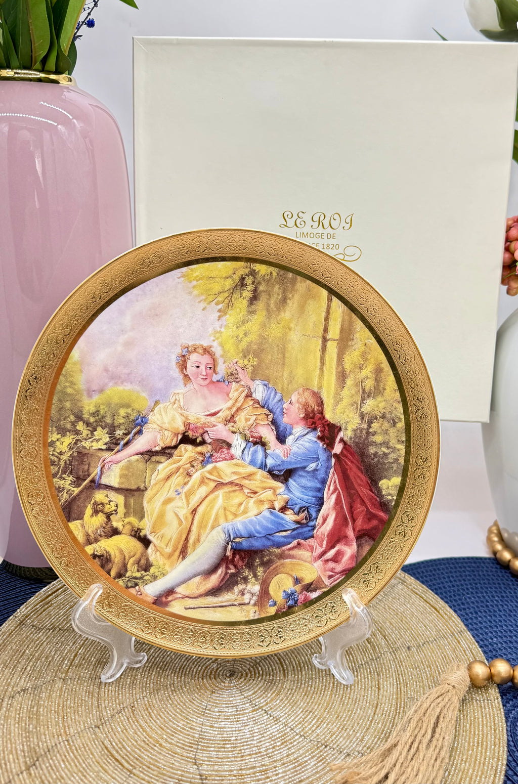 Limoges Decorative Plate (1 Plate)