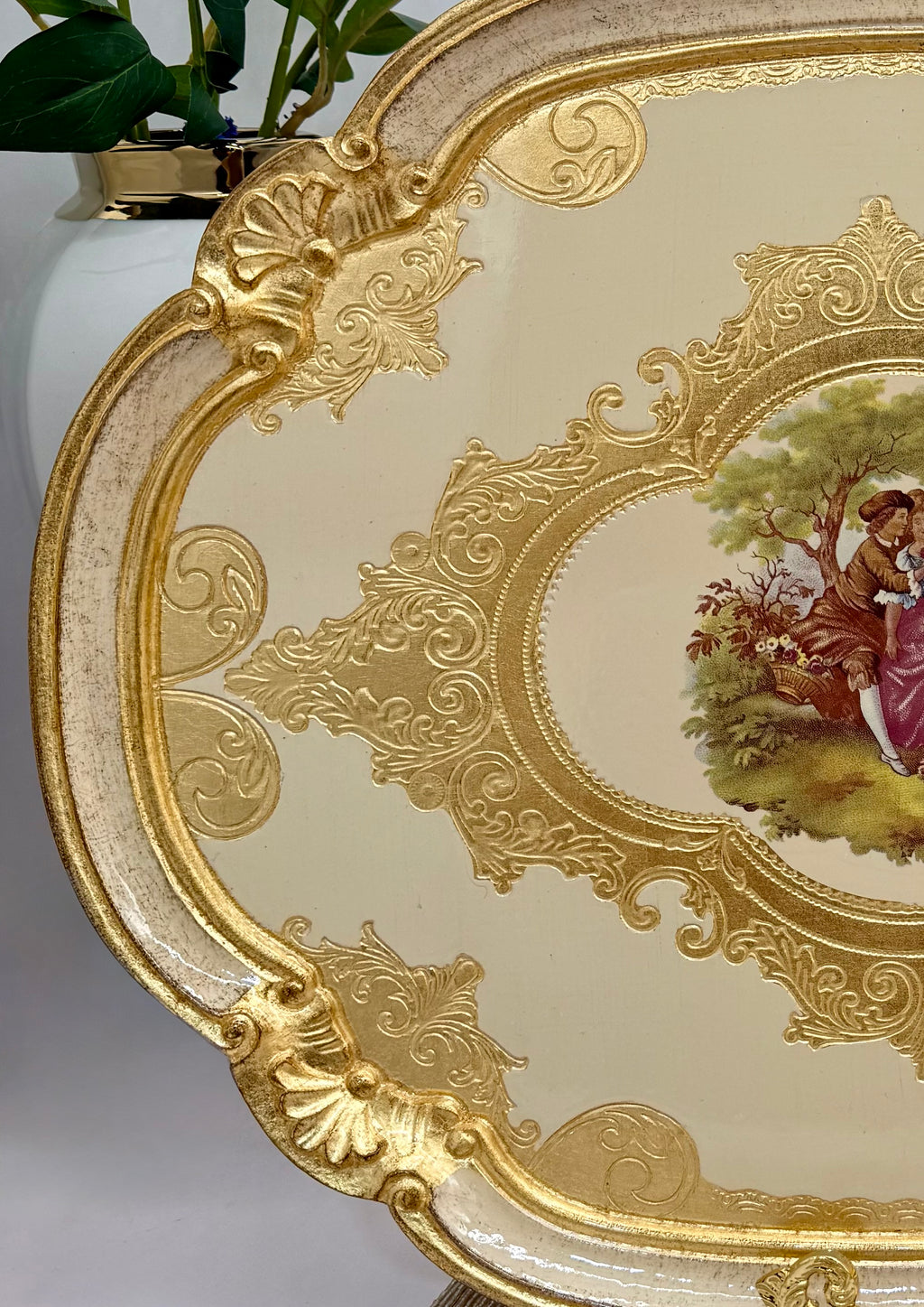 L&M Italian Wooden Tray