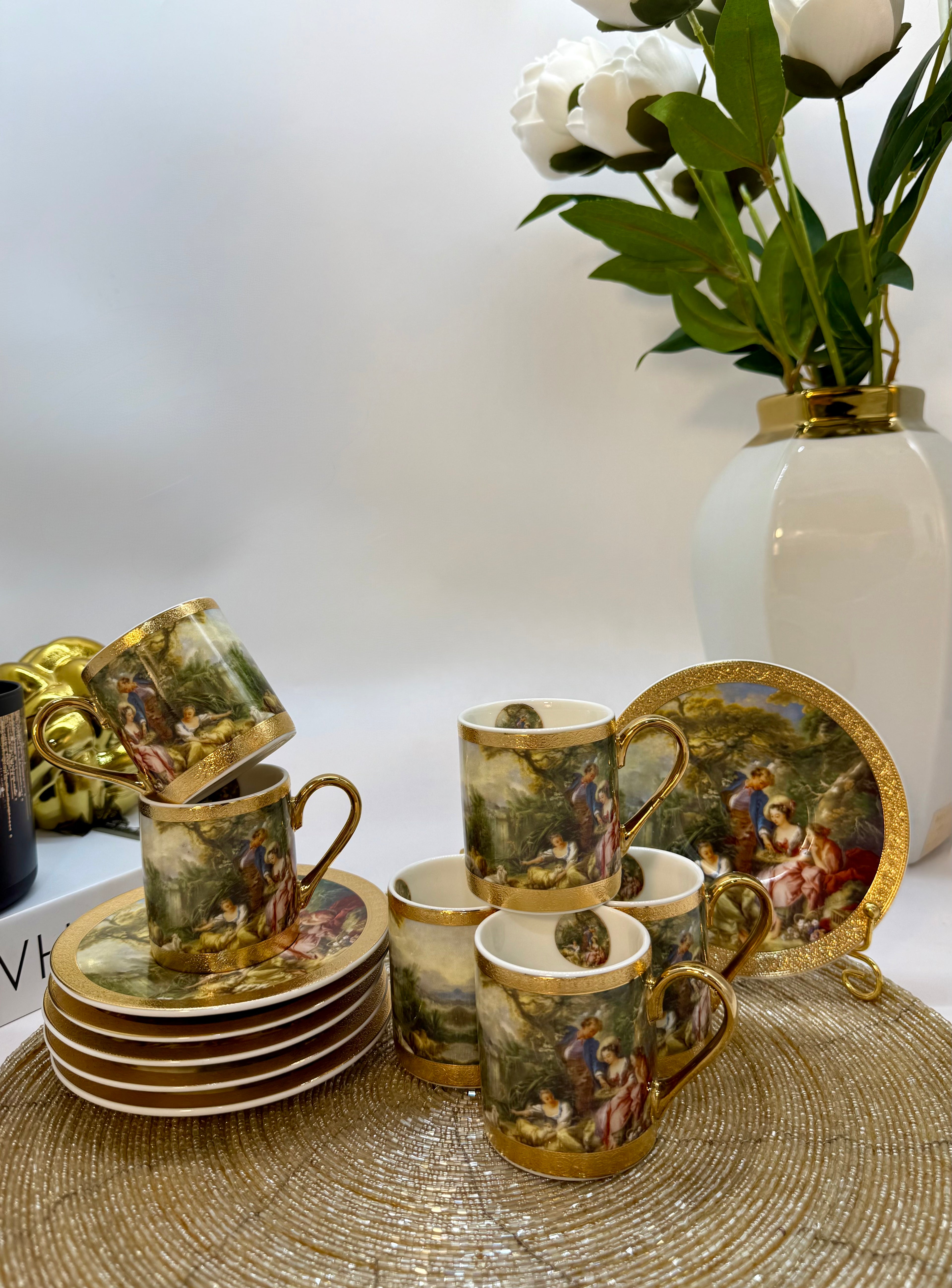 Limoges Coffee Set (6 Pieces)