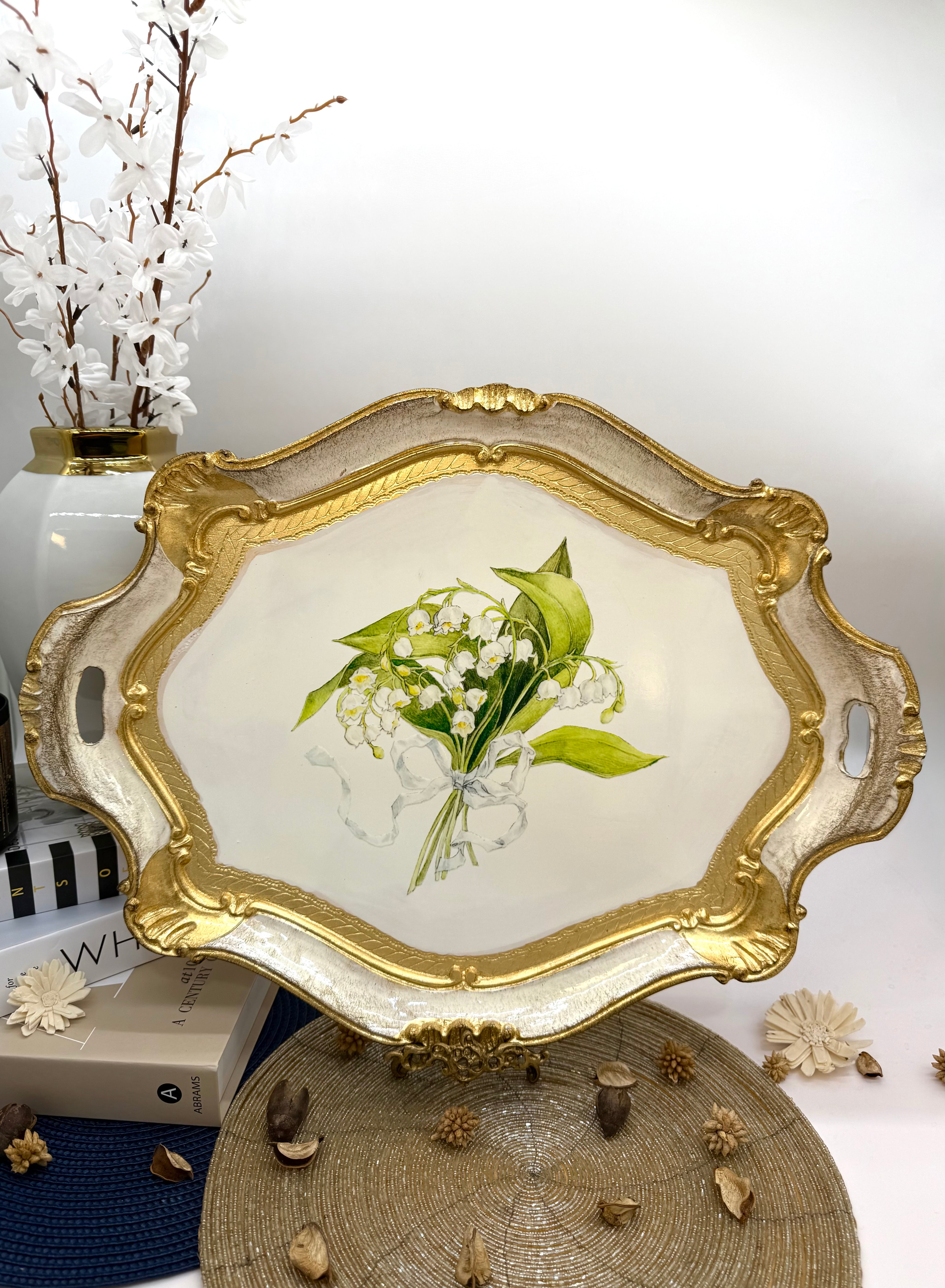 L&M Italian Wooden Tray