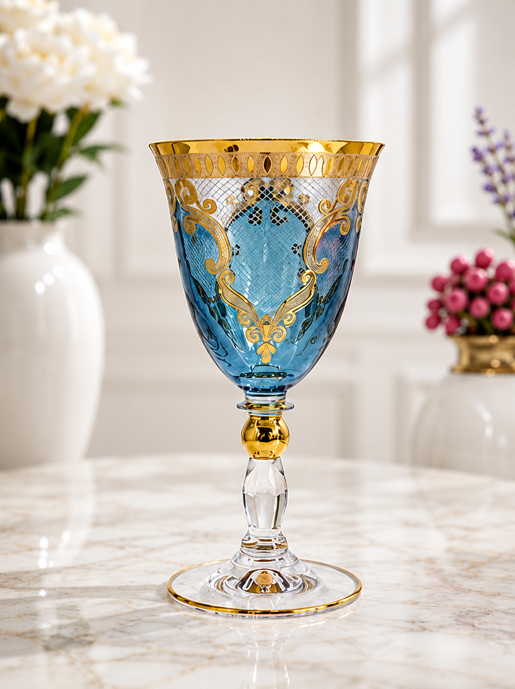 Combi Multicolor Glass Cups (6 Pieces)
