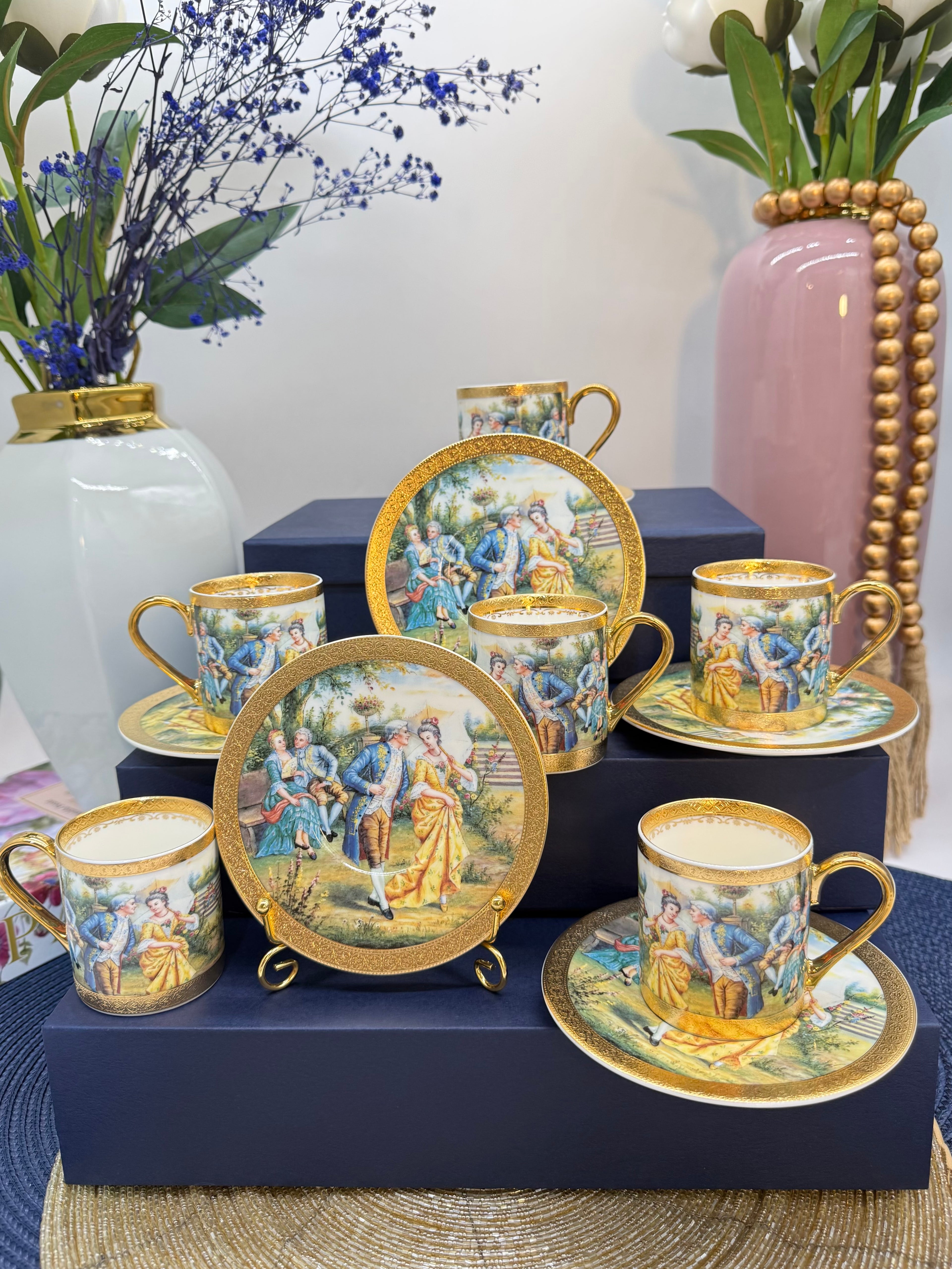 Limoges Coffee Set (6 Pieces)