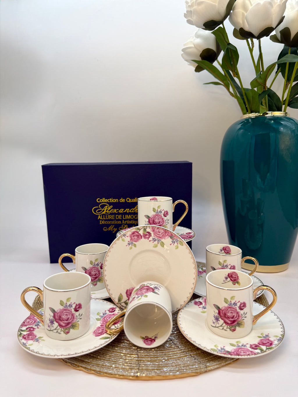 Limoges Coffee Set (6 Pieces)