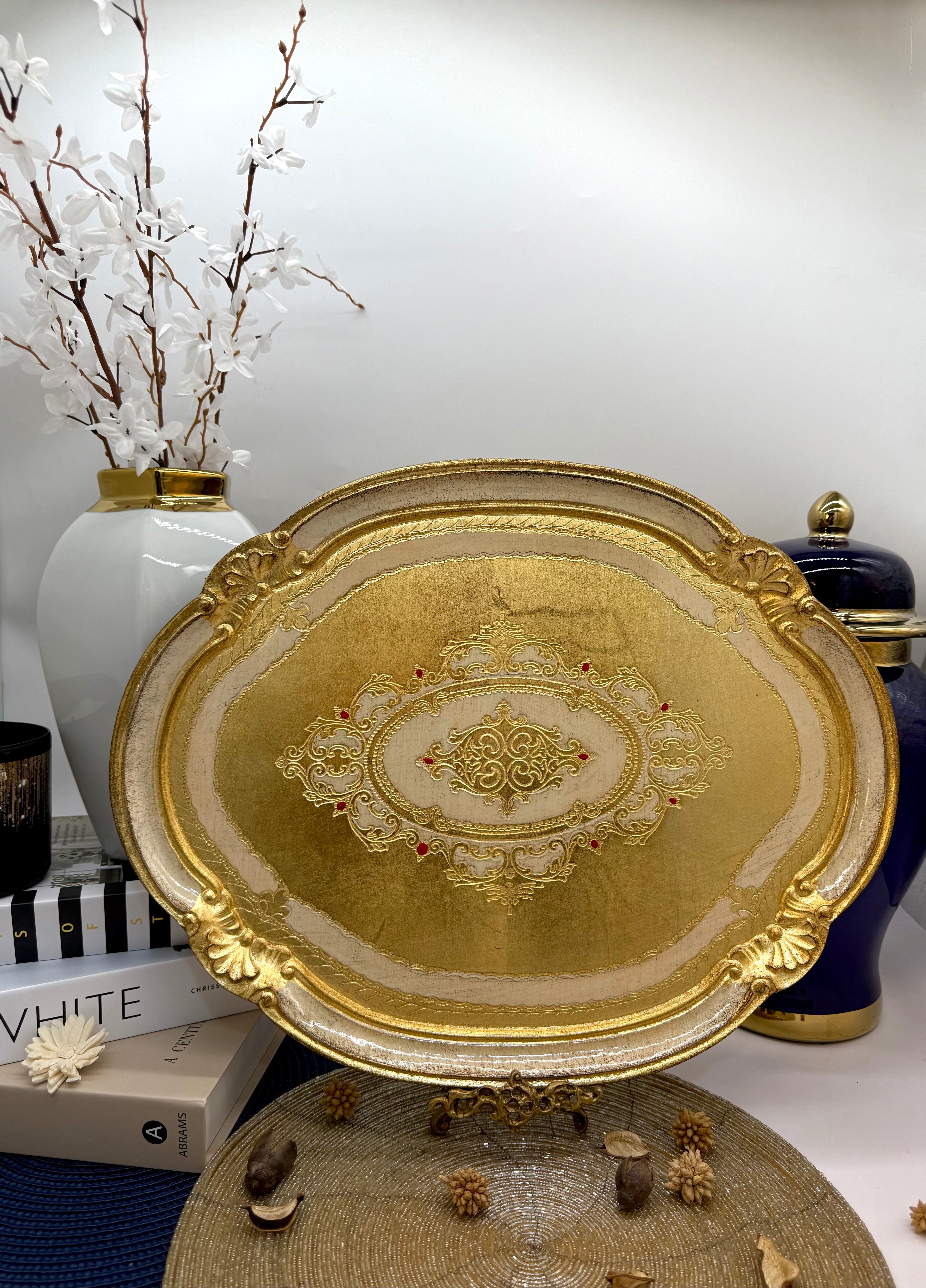 L&M Italian Wooden Tray