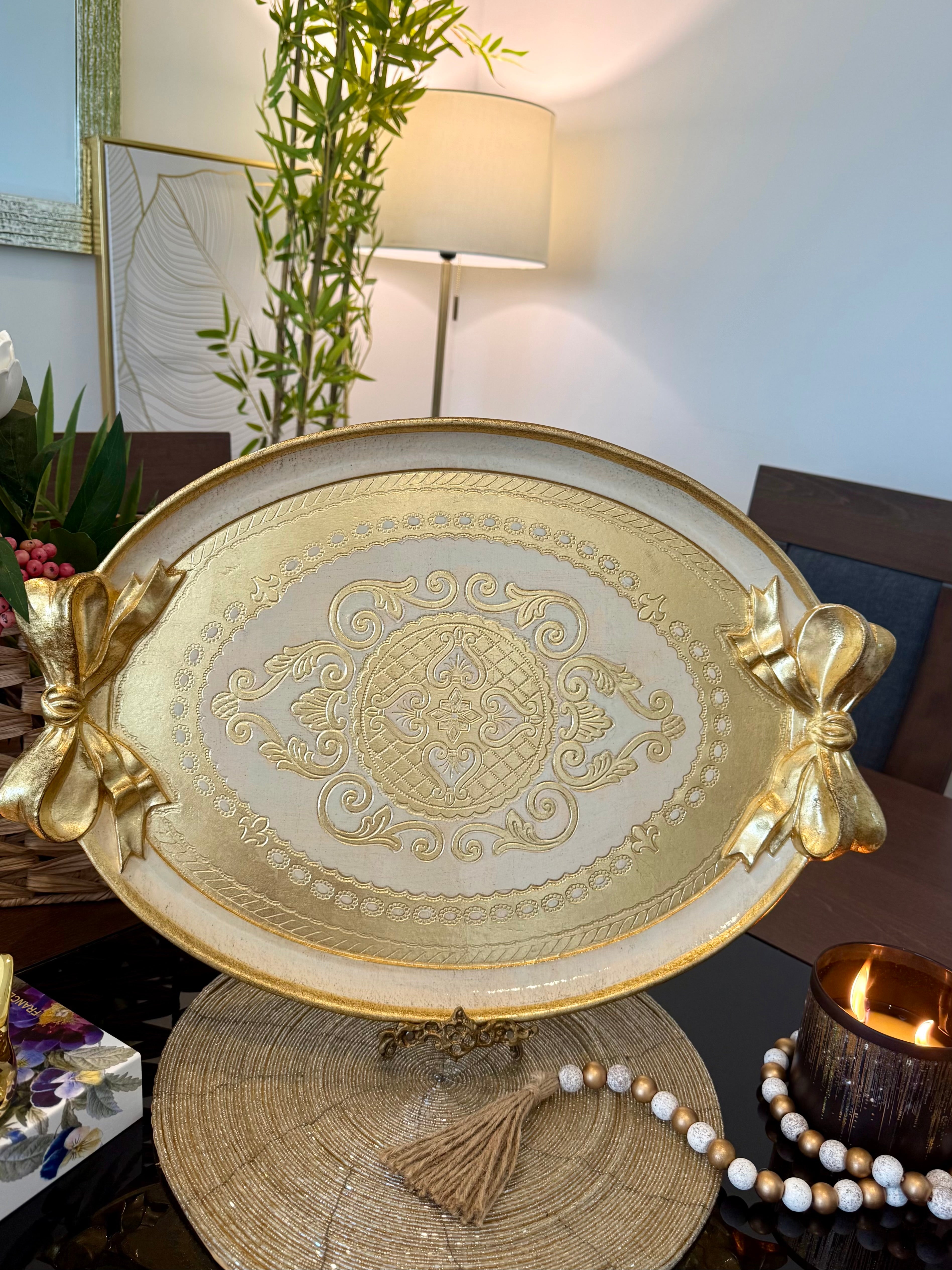 L&M Italian Wooden Tray