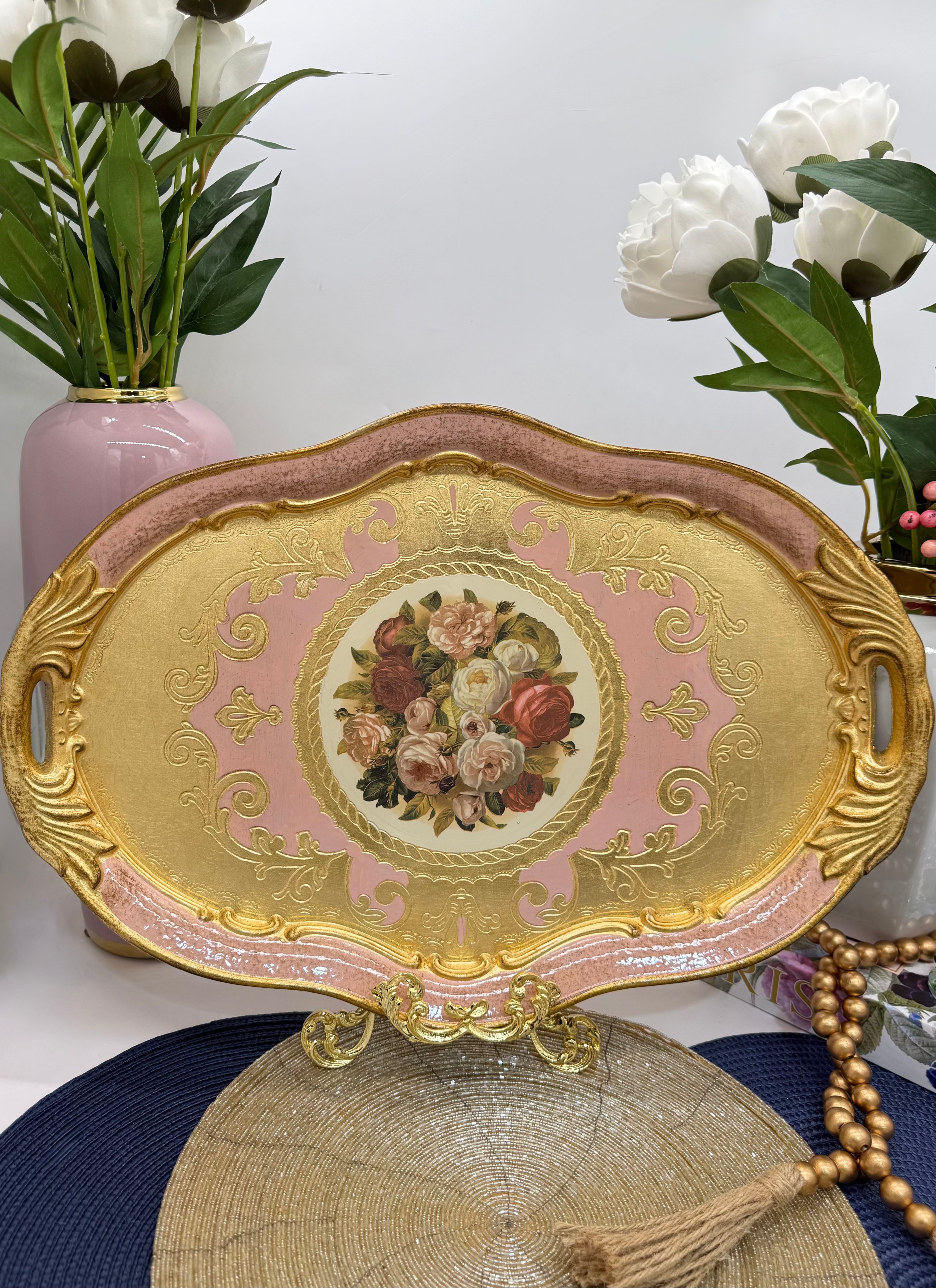 L&M Italian Wooden Tray