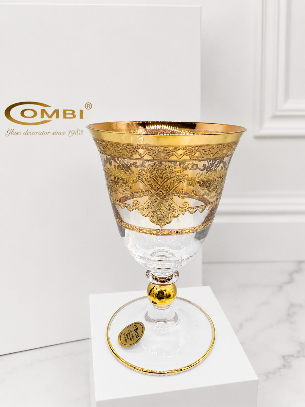 Combi Multicolor Glass Cups (6 Pieces)