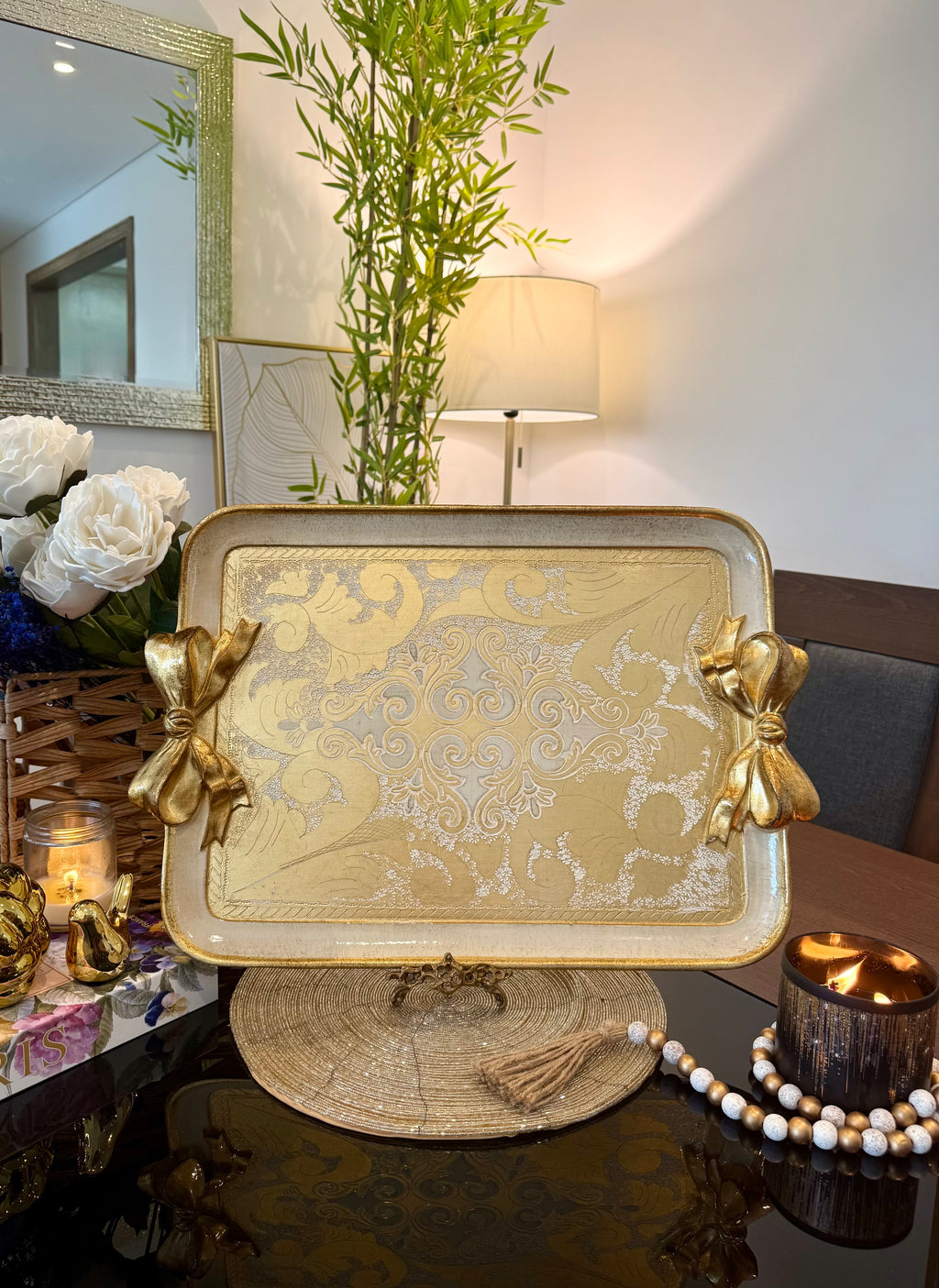 L&M Italian Wooden Tray