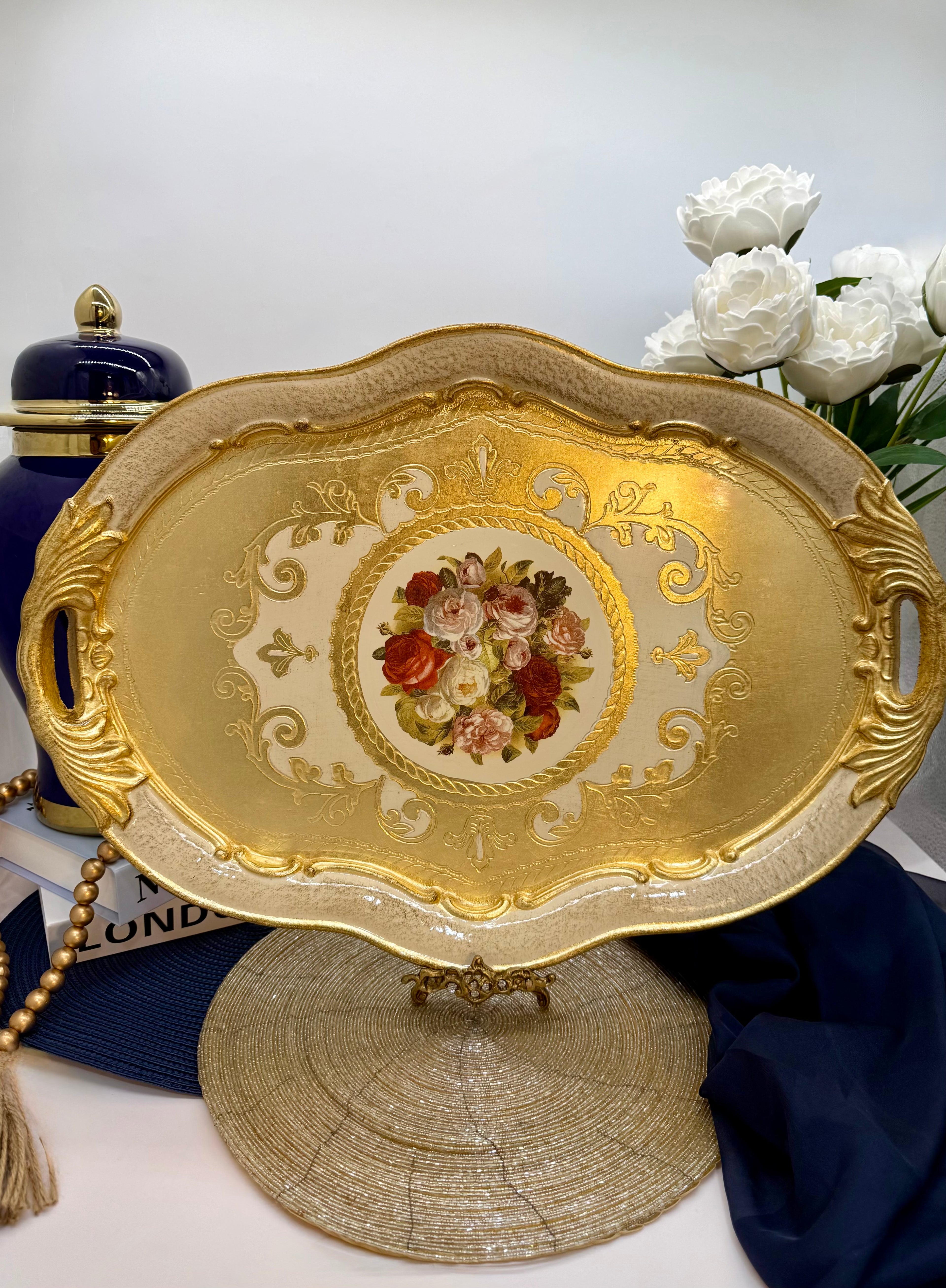L&M Italian Wooden Tray