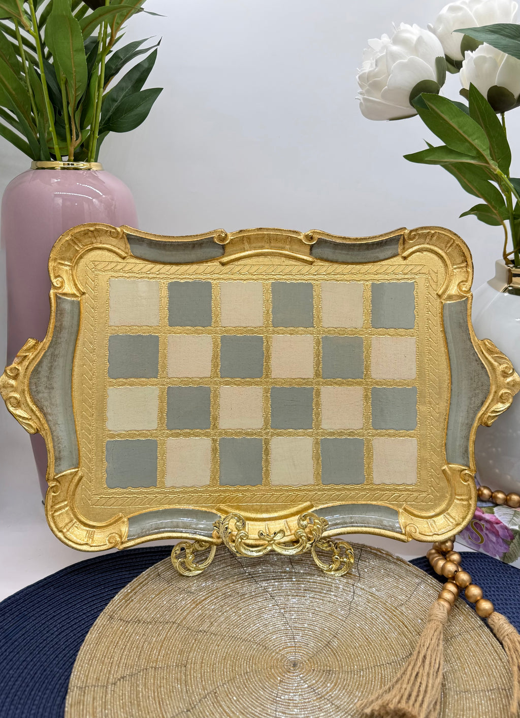 L&M Italian Wooden Tray (Medium)