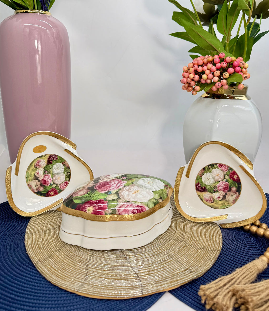 Limoges Serving Set (Box & 2 Plates)