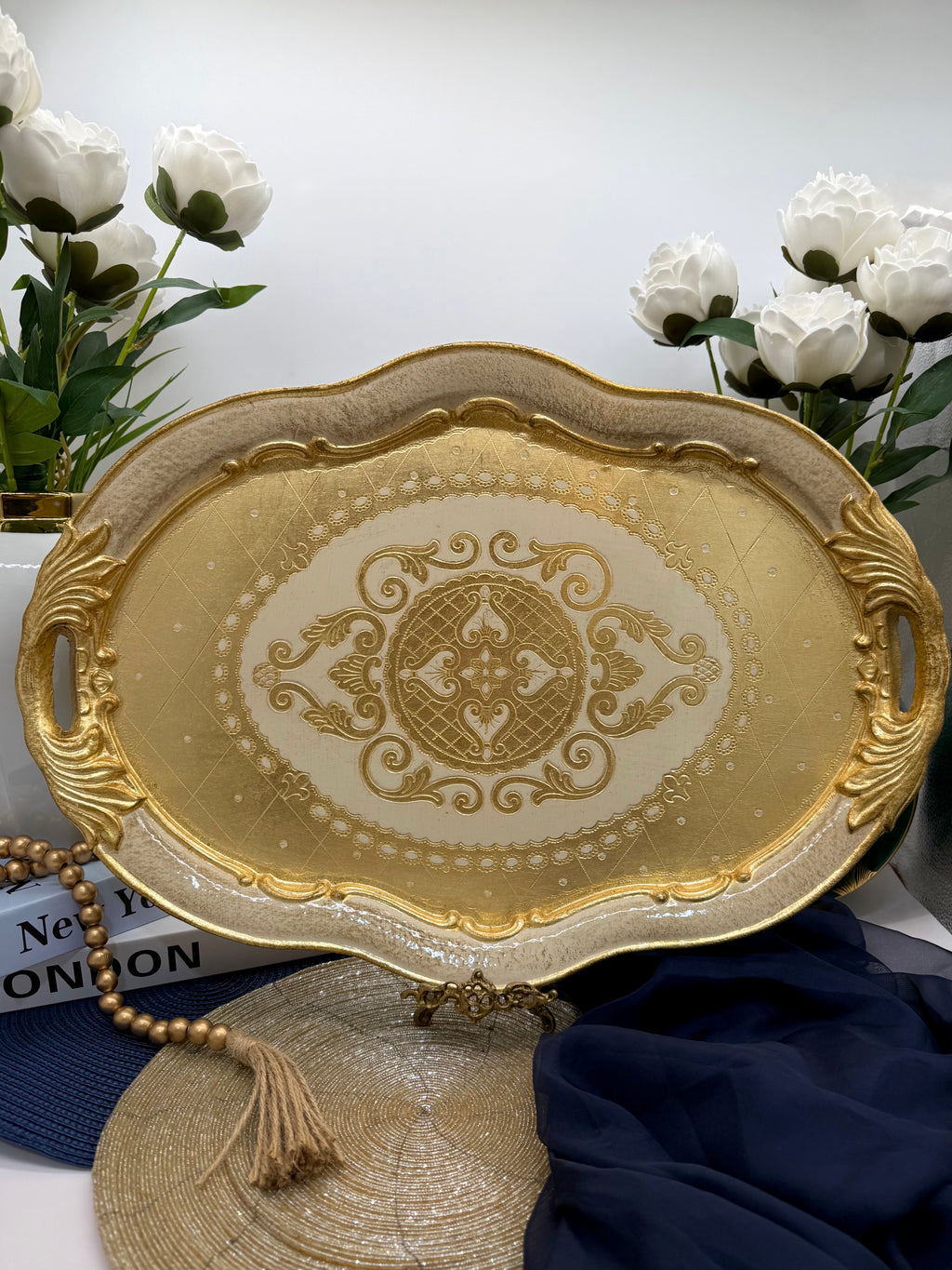 L&M Italian Wooden Tray