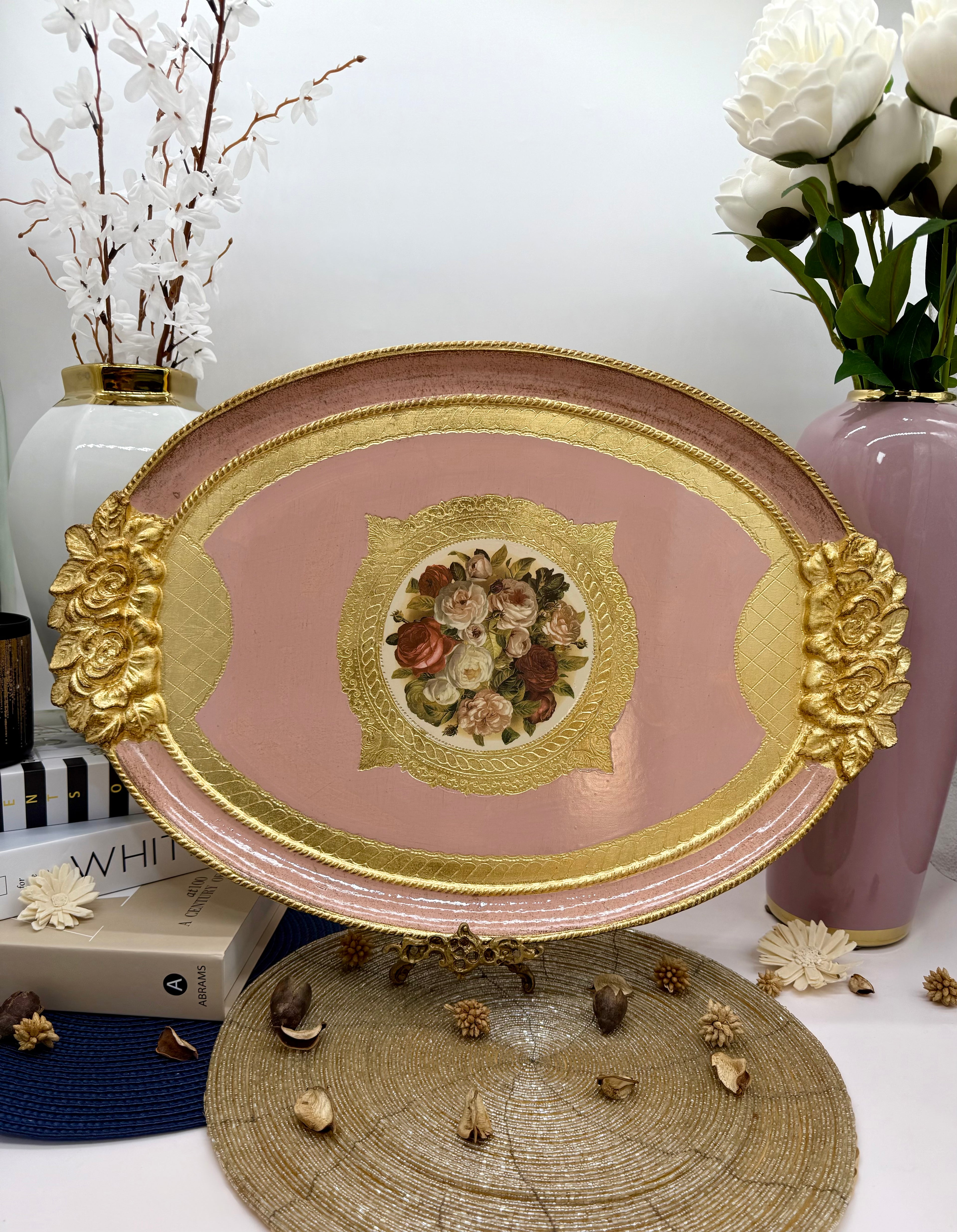 L&M Italian Wooden Tray (Medium)