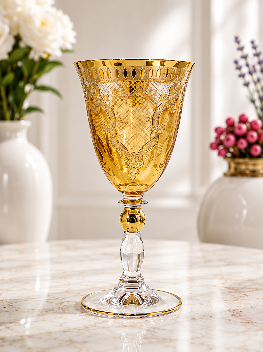 Combi Multicolor Glass Cups (6 Pieces)