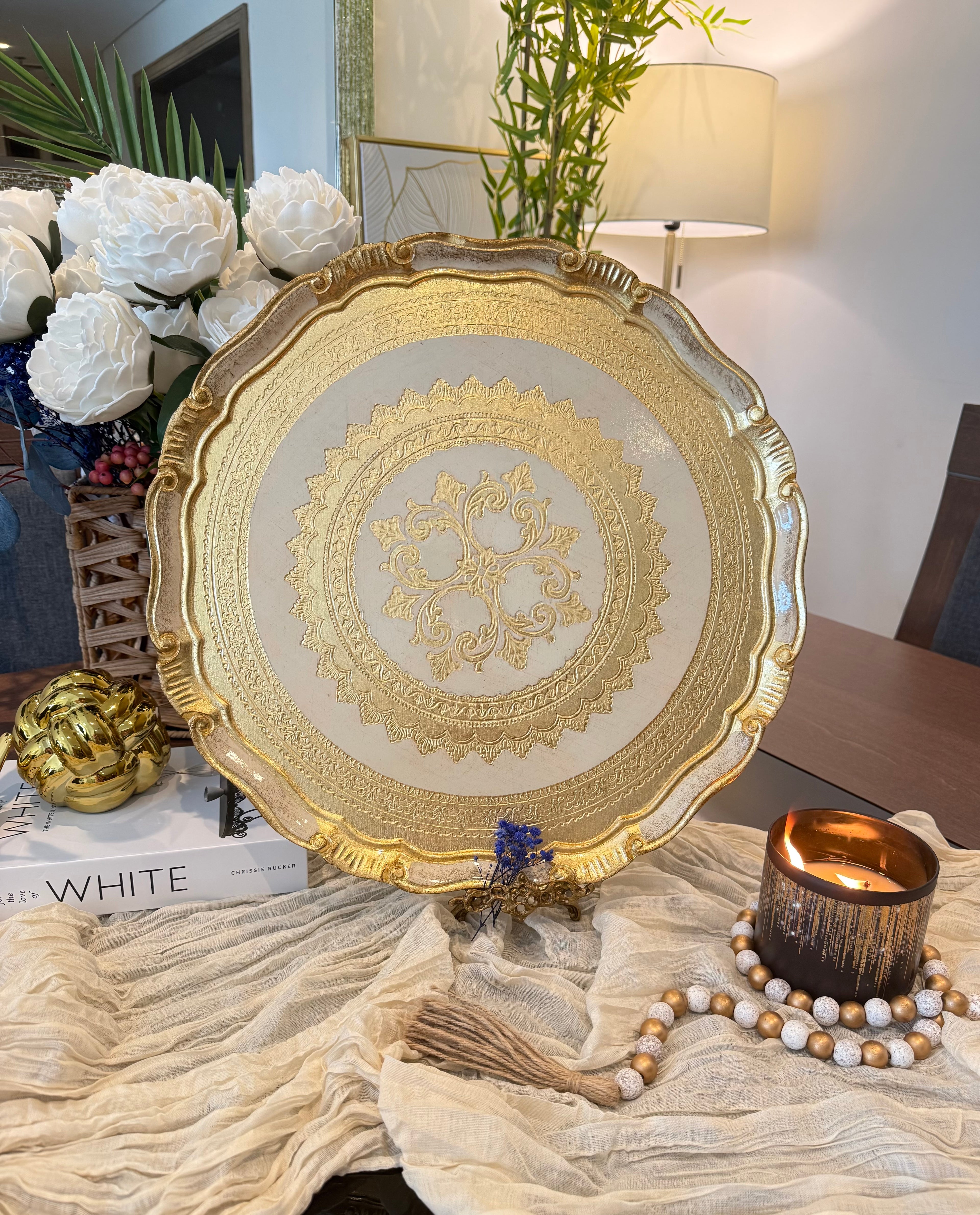 L&M Italian Wooden Tray