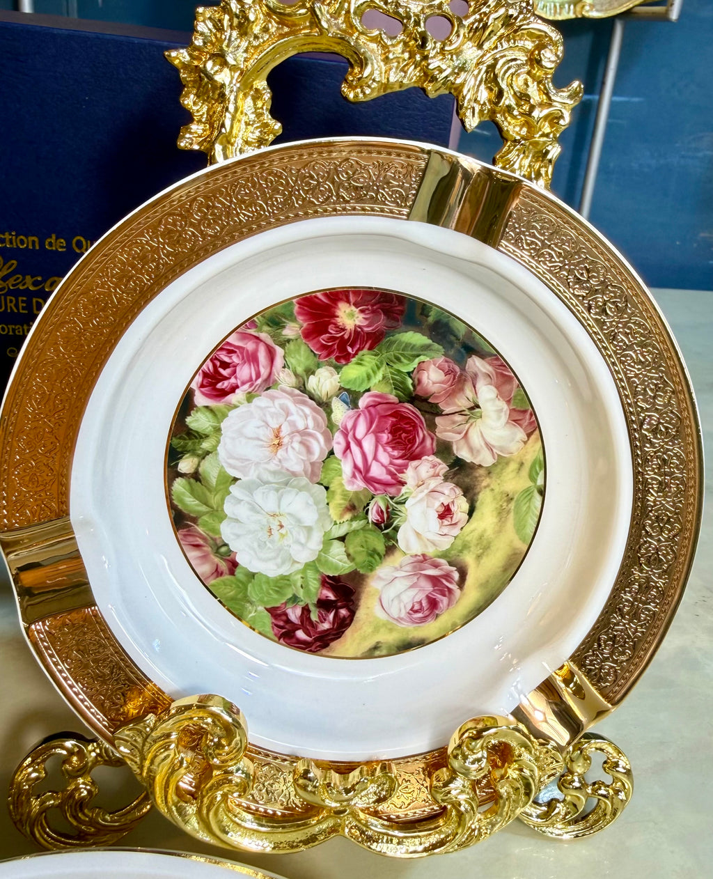 Limoges Serving Set (Box & 2 Plates)