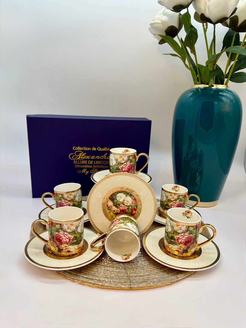 Limoges Coffee Set (6 Pieces)